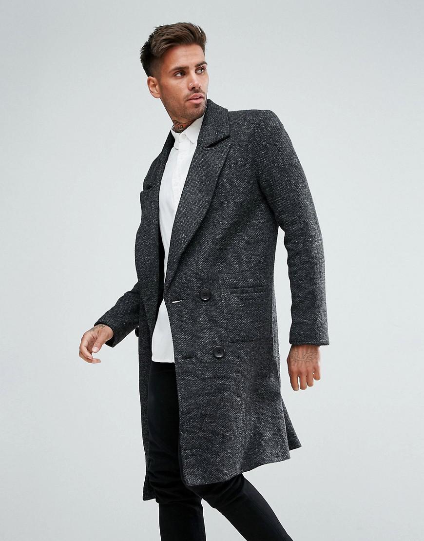 grey smart coat mens