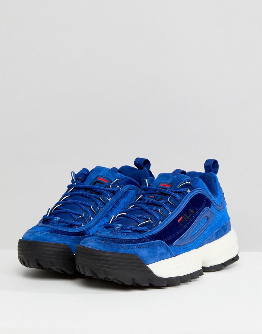 fila disruptor blue