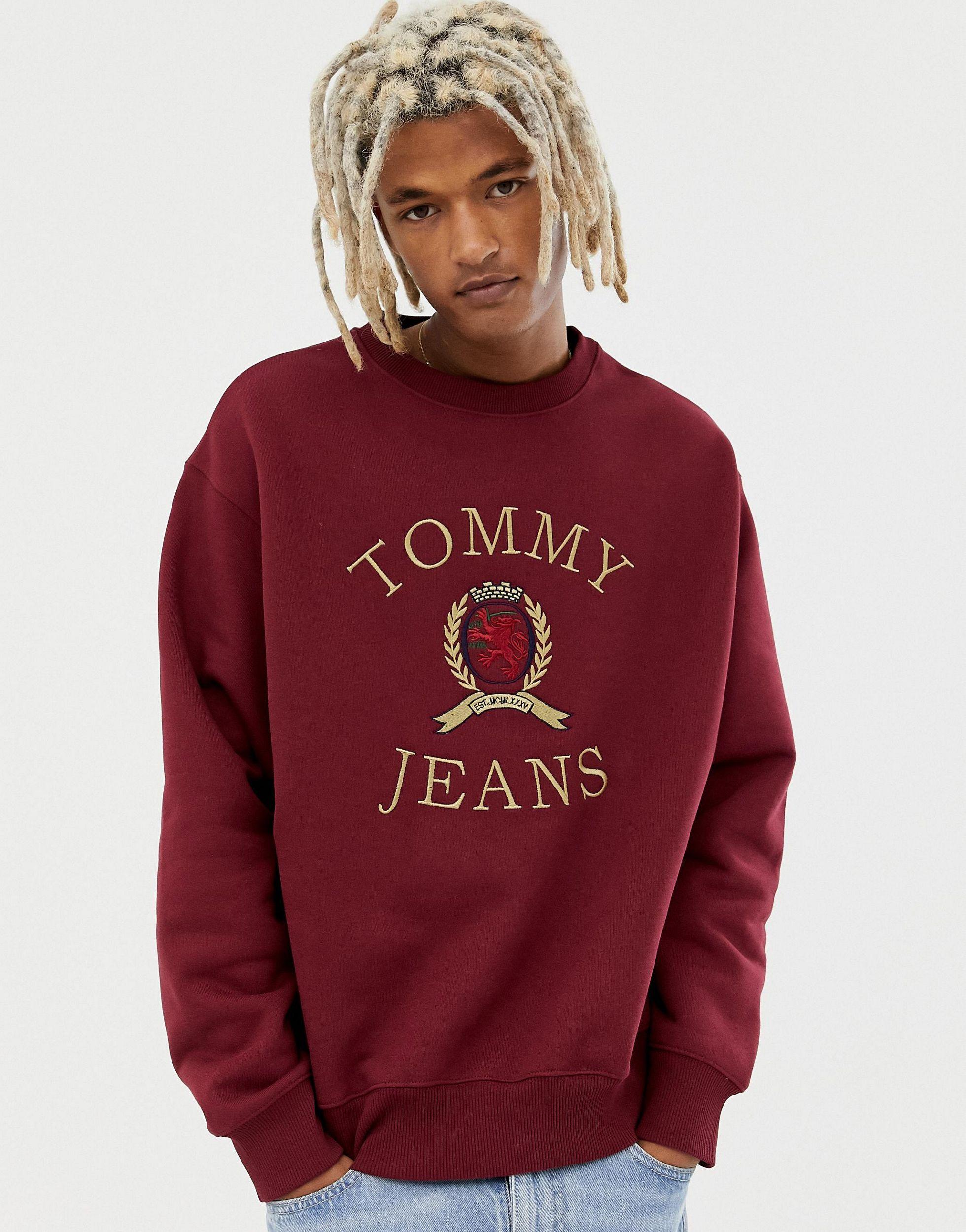 Tommy Hilfiger Crest Capsule Sweatshirt Flash Sales - anuariocidob.org  1688222228