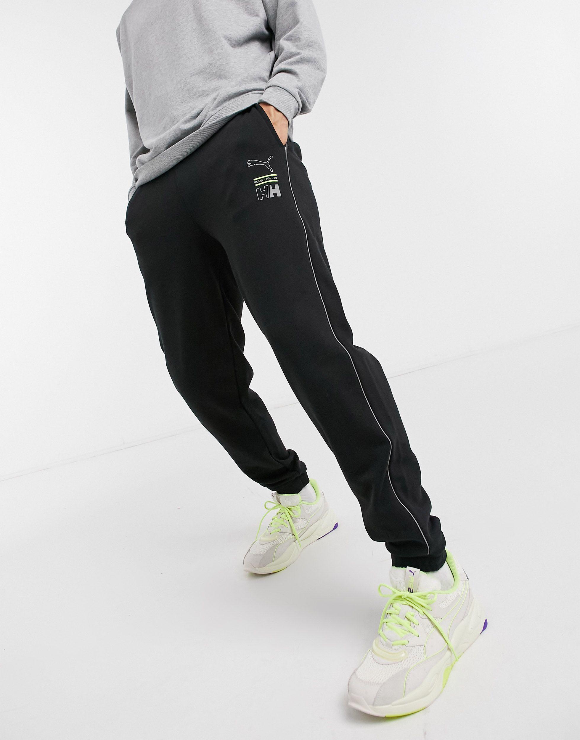 puma x helly hansen fleece pants