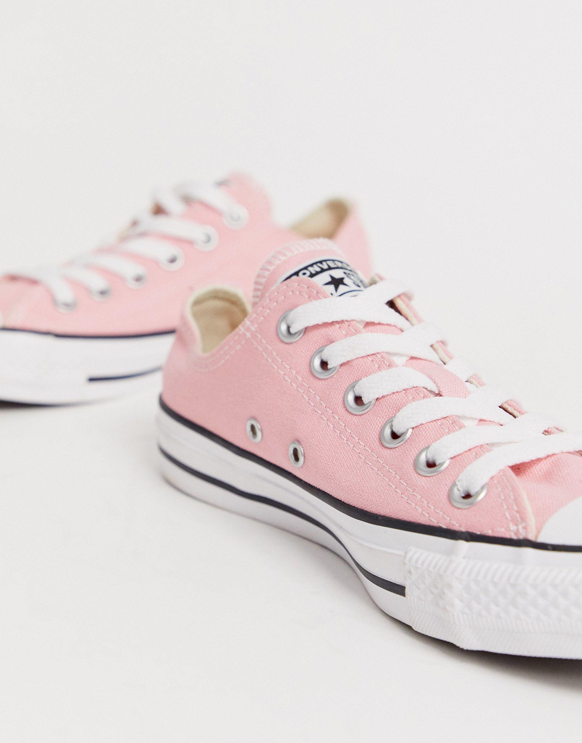 converse rose pastel