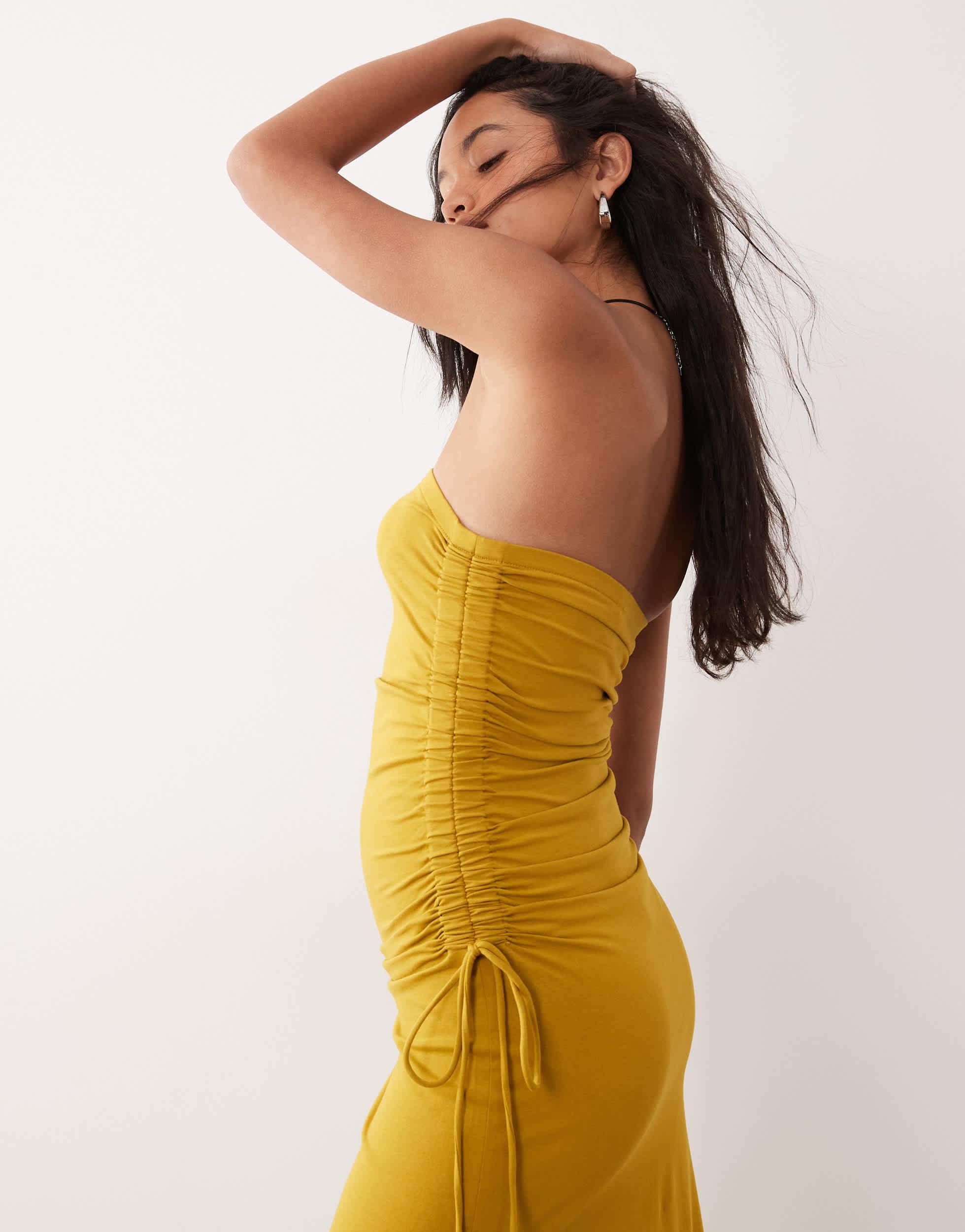 Yellow ASOS Dresses for Women | Lyst