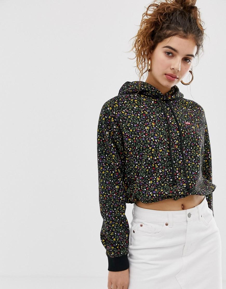 Levis floral hoodie Clearance