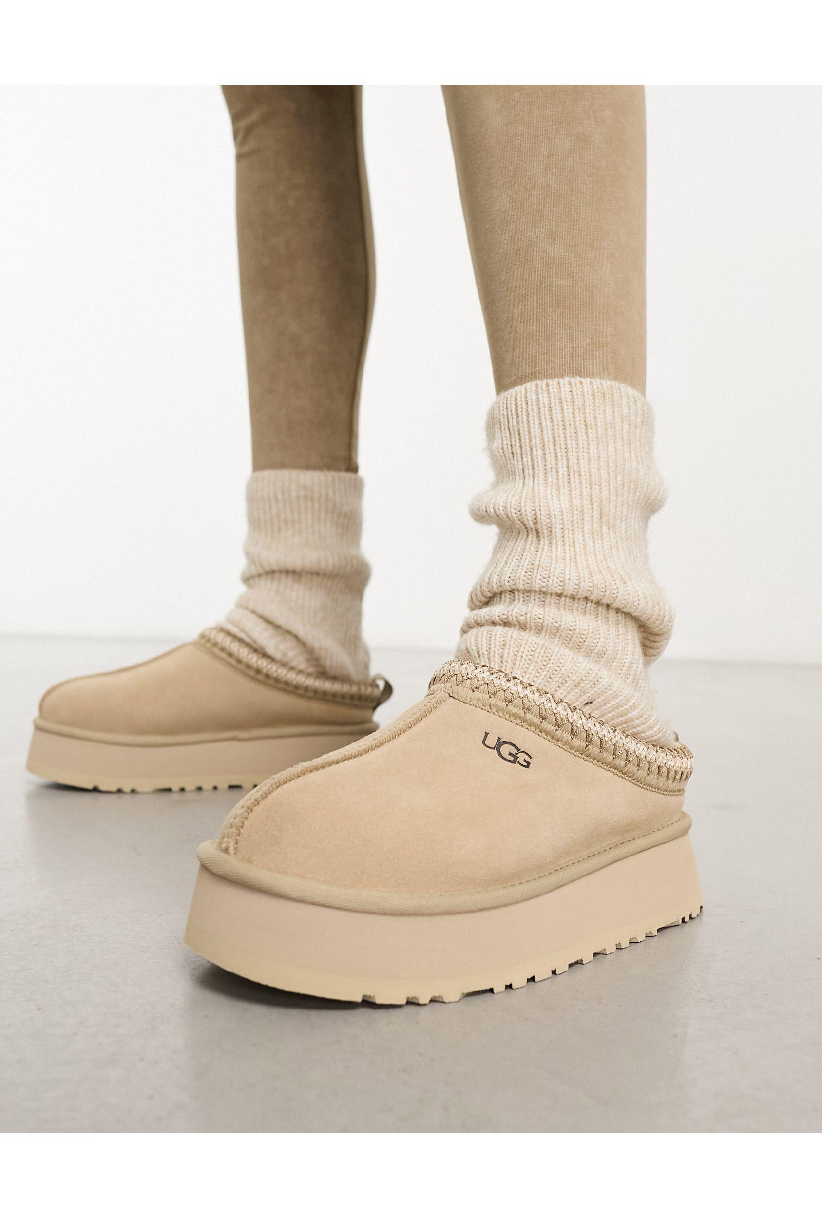 Tazz - sabot color pietra con suola platform di UGG in Neutro | Lyst