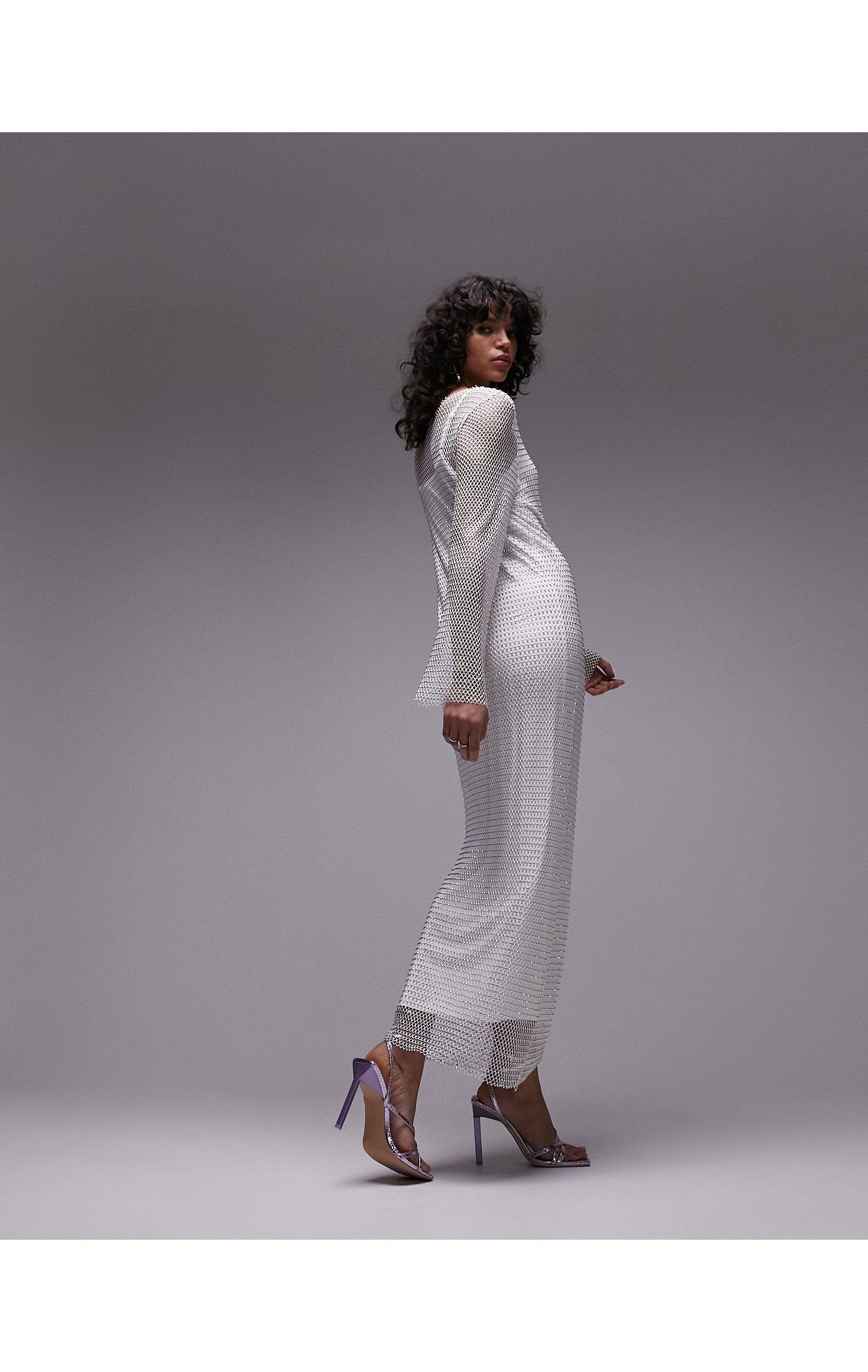 Topshop 2025 mesh dress