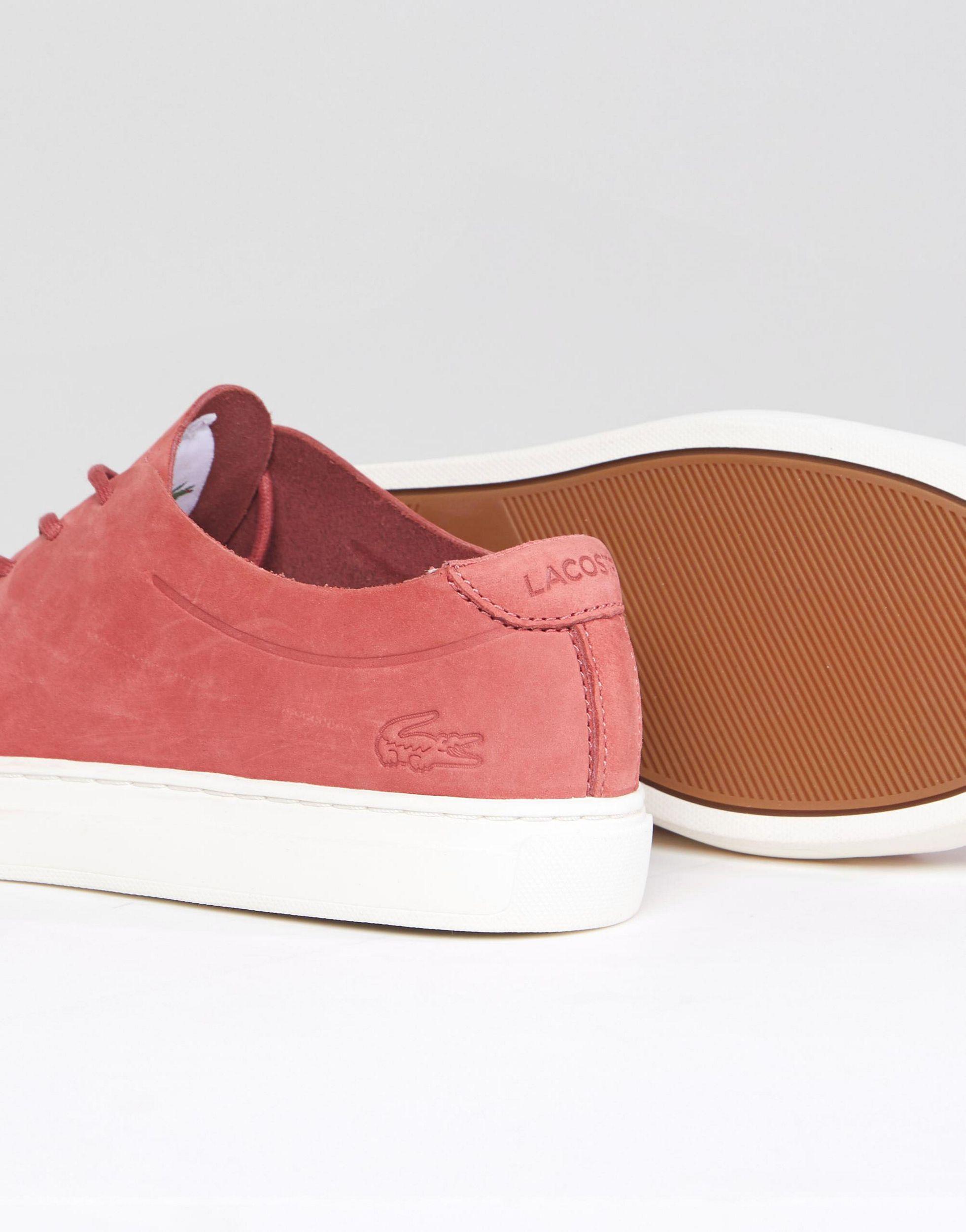 lacoste unlined sneaker