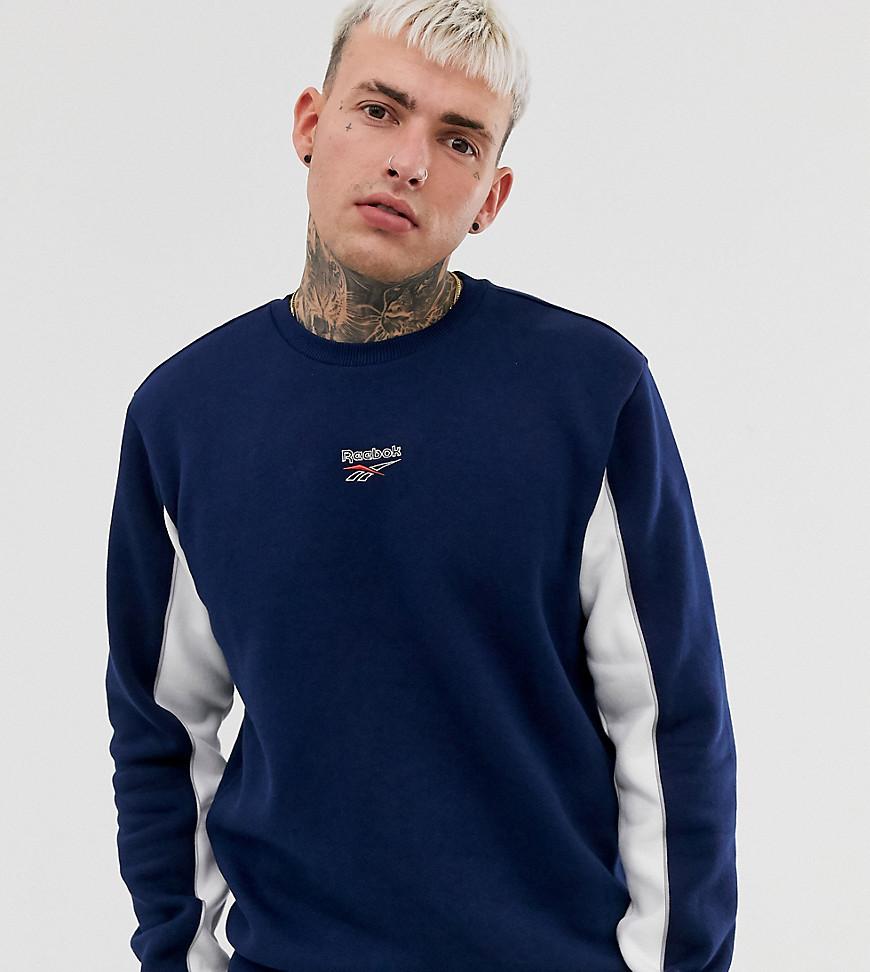 reebok navy blue sweatshirt