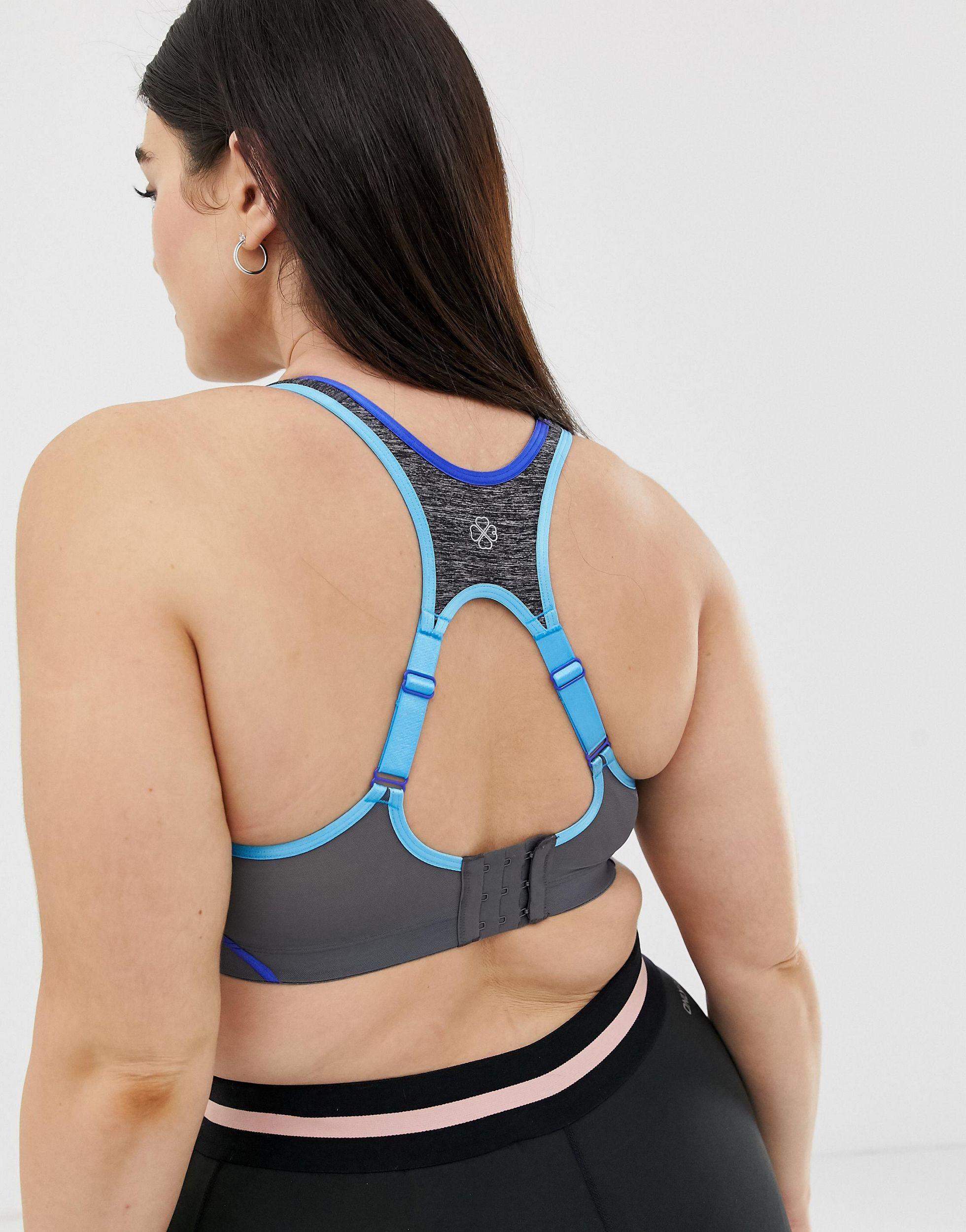 plus size sports bra asos
