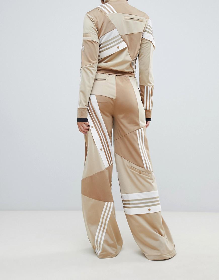 adidas Originals X Danielle Cathari Deconstructed Track Pants In Beige  Khaki in Natural - Lyst