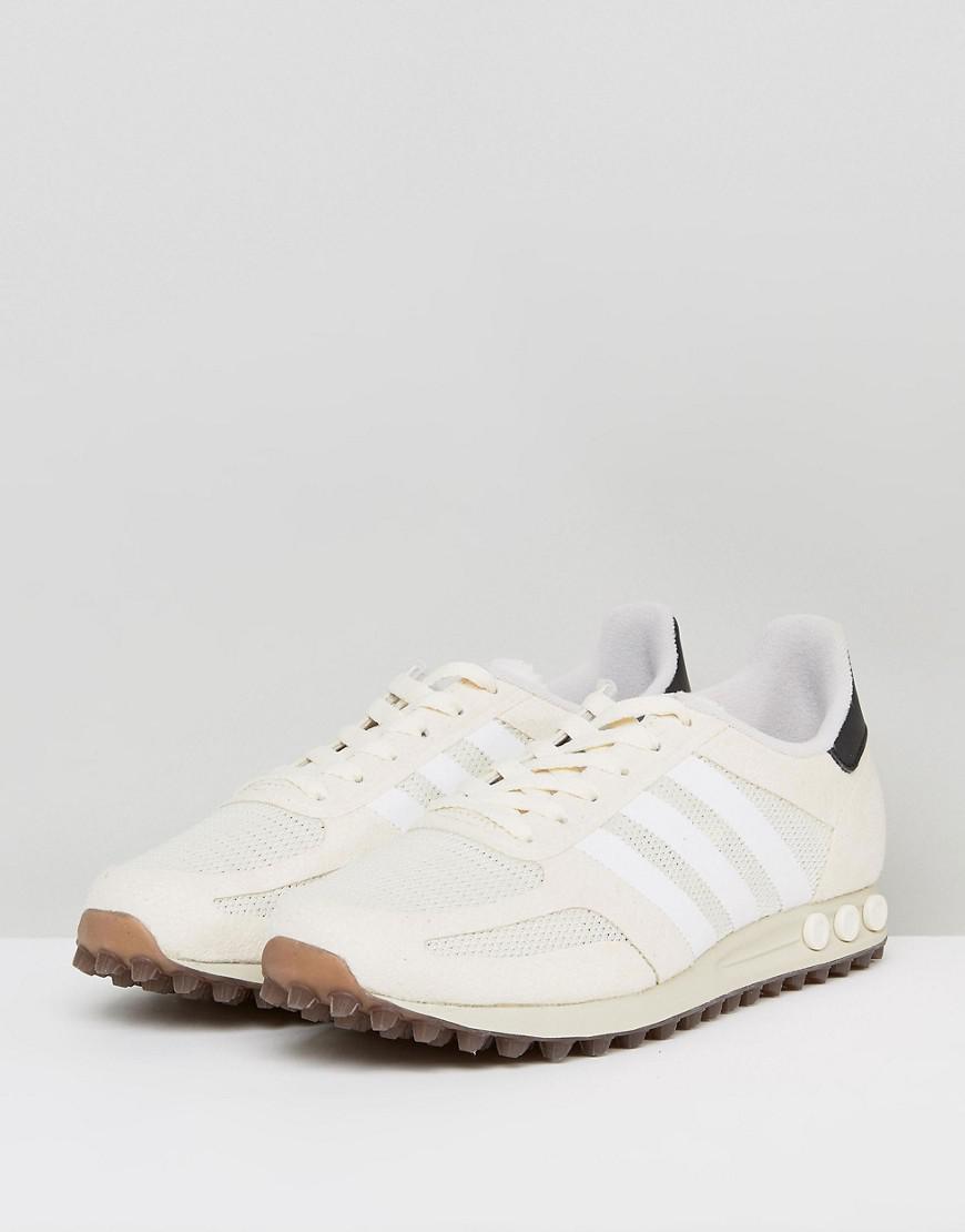 adidas Originals La Trainer Og Trainers In Beige By9321 in Natural for Men - Lyst