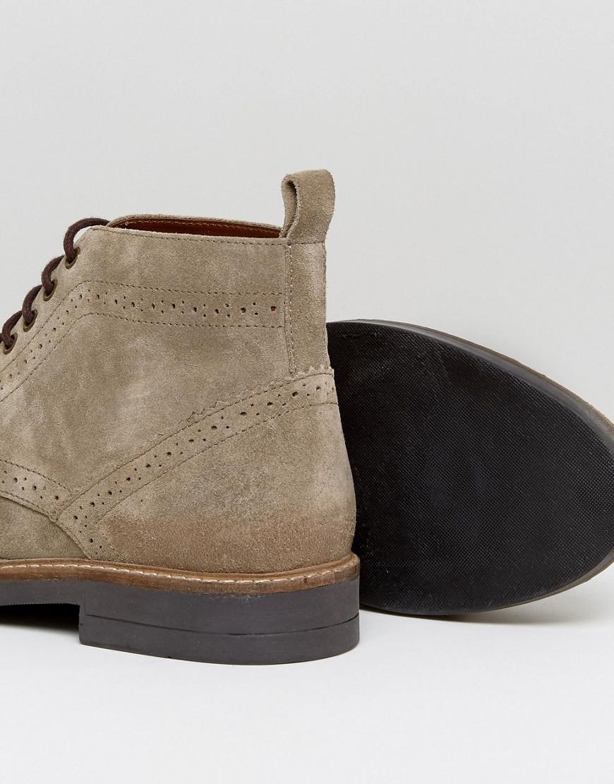 frank wright brogue boots