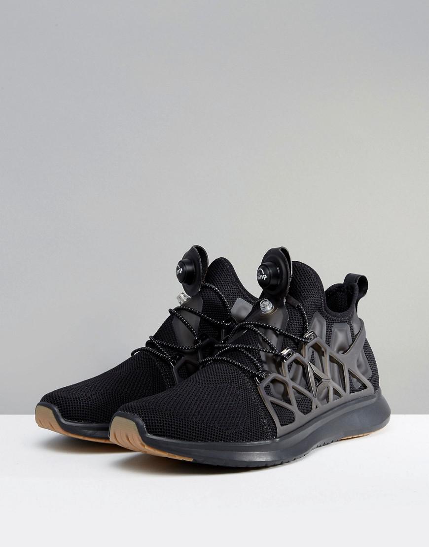reebok pump plus cage