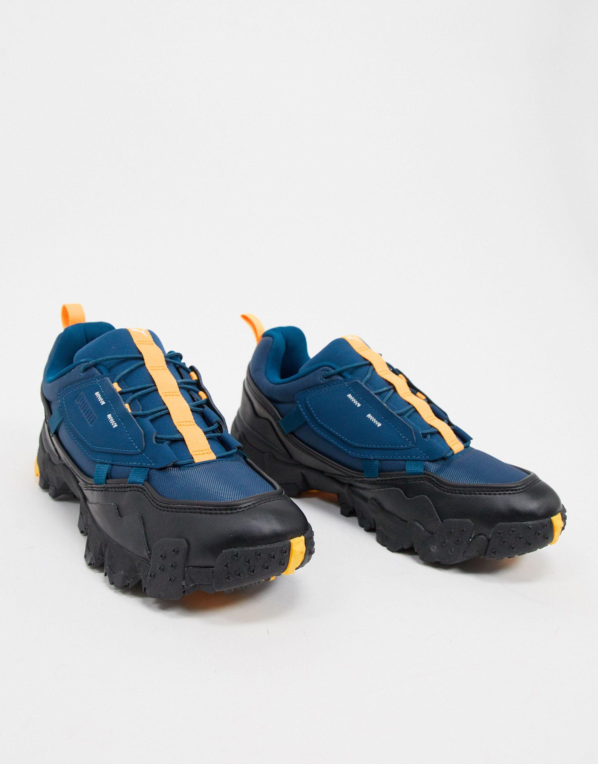 PUMA Trailfox Overland Trainers in Blue for Men | Lyst