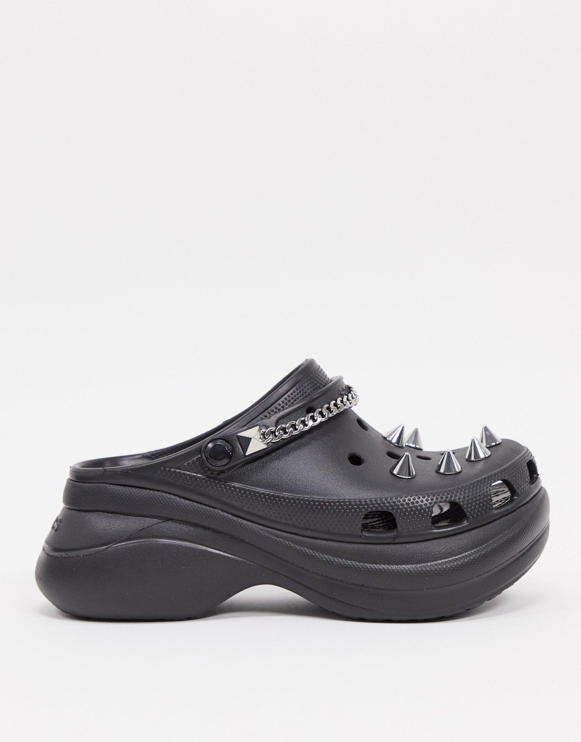 Crocs™ Bae Platform Punk Shoe in Black for Men | Lyst