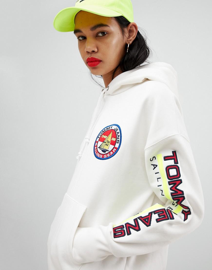 tommy jean 90s capsule 5.0 oversized sailing jacket