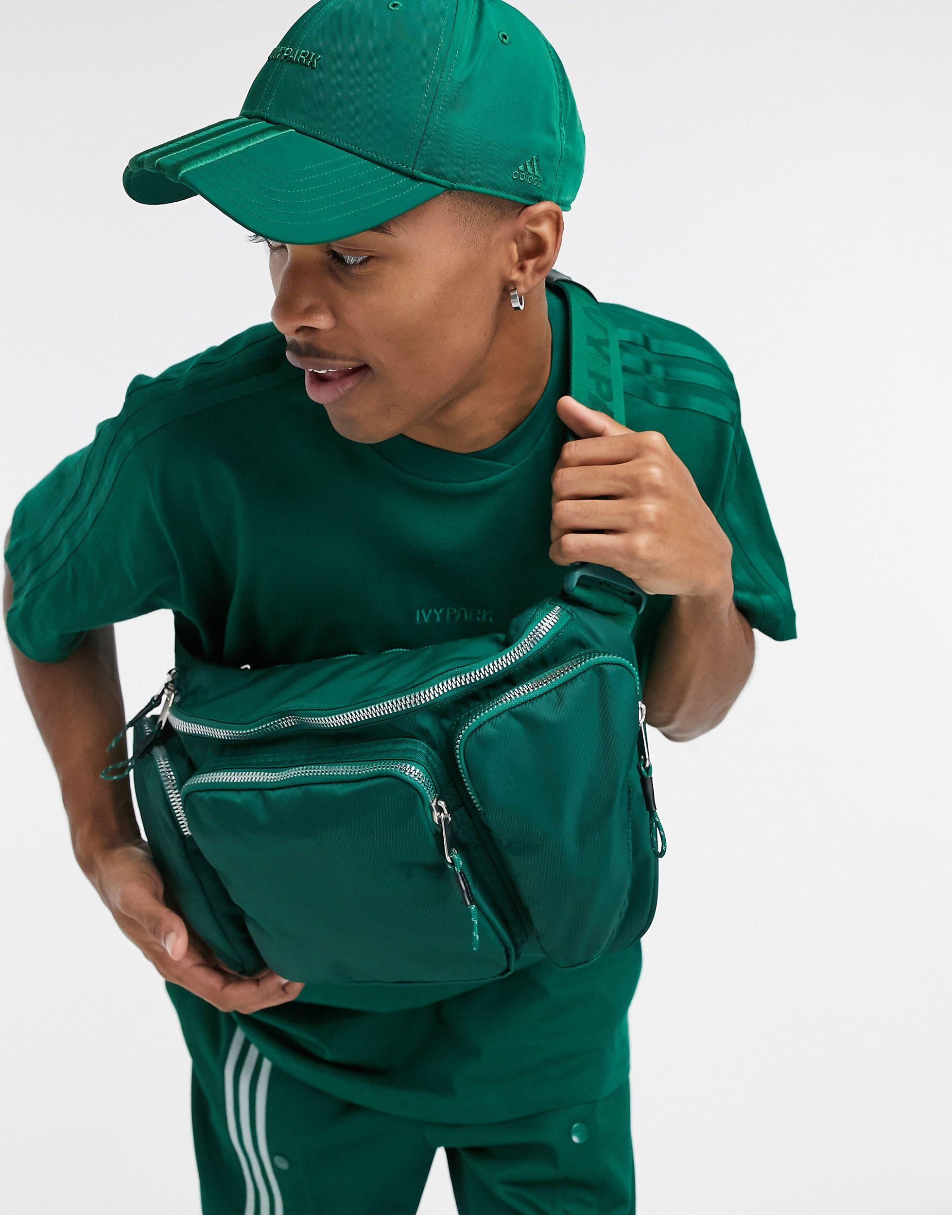 Ivy Park Adidas X Bum Bag in Green | Lyst
