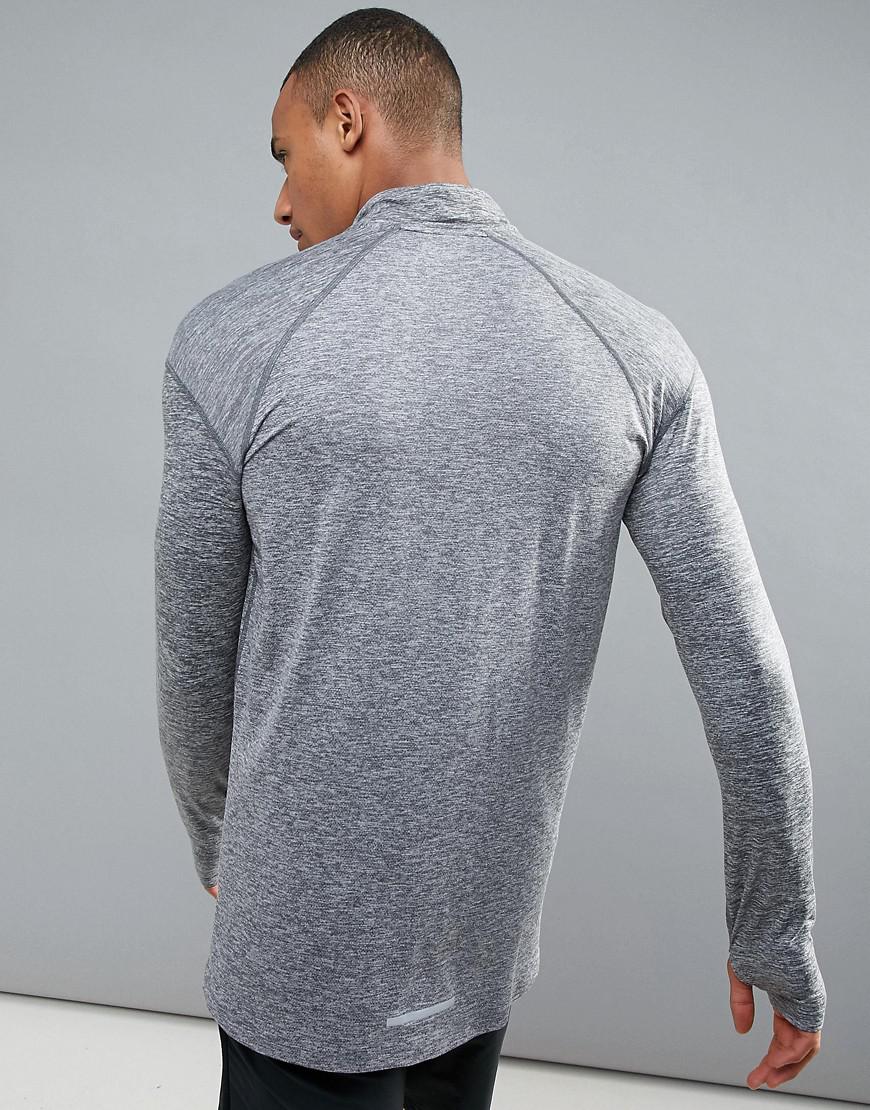 Nike Dri-fit Element Half-zip Sweat In Grey 857820-021 in Grey for Men |  Lyst UK