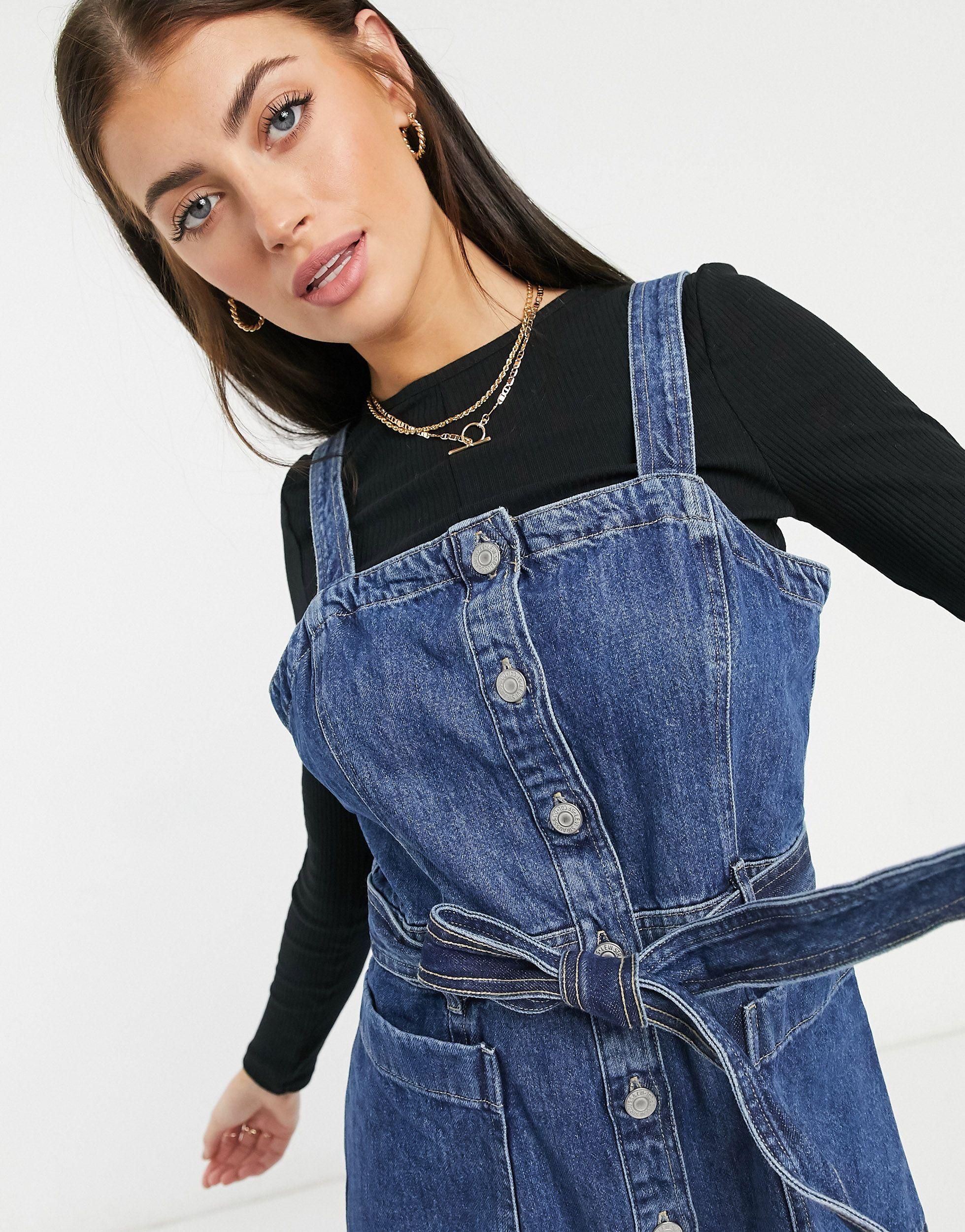 Levi's Calla Denim Dress in Blue | Lyst