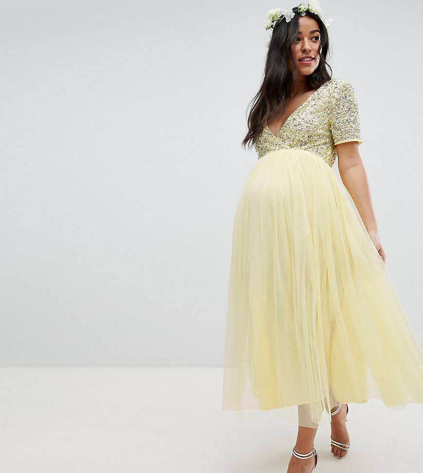maya yellow dress