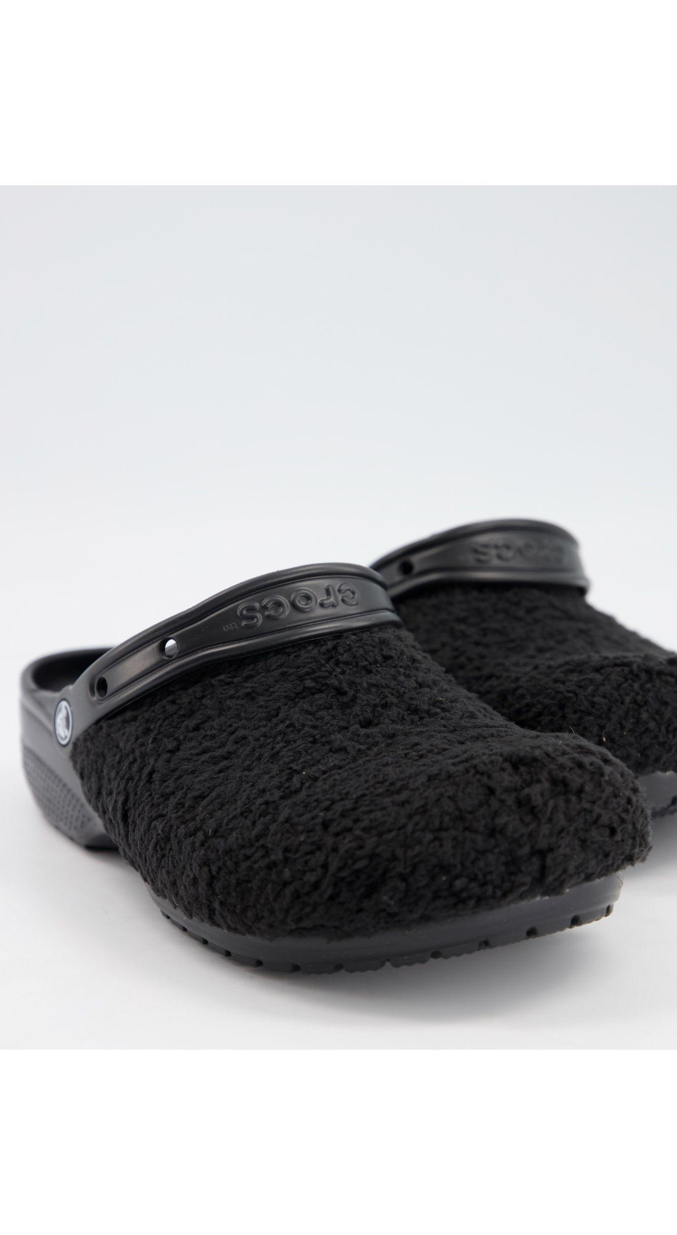 Crocs™ Originals Furry Clogs in Black for Men | Lyst
