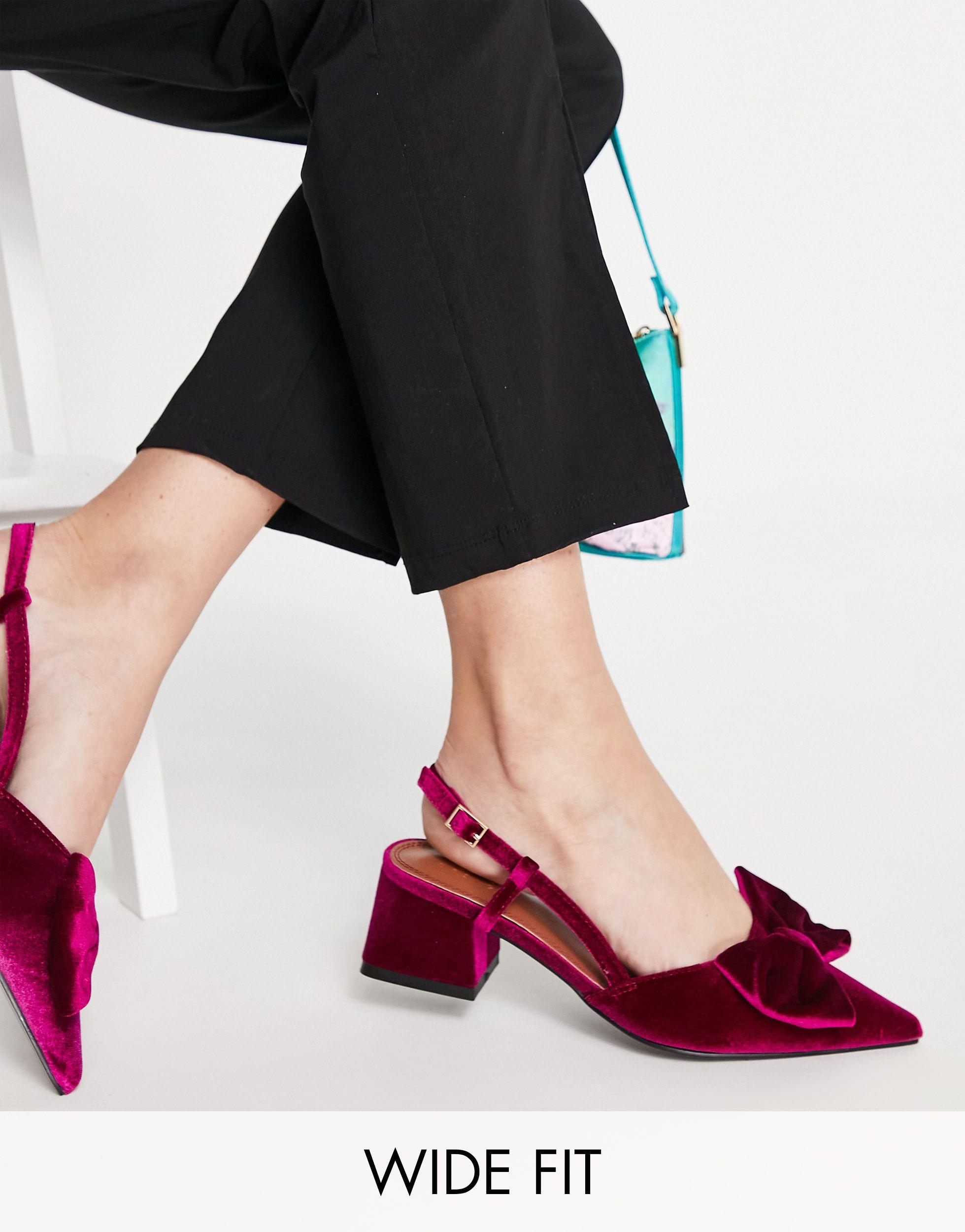 Zapatos magenta ASOS de color Morado | Lyst
