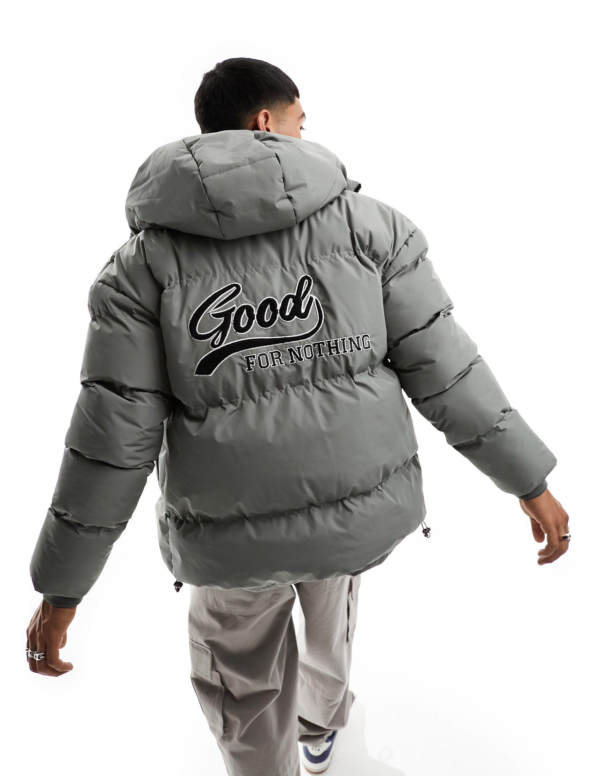 Good for nothing puffer parka cheap