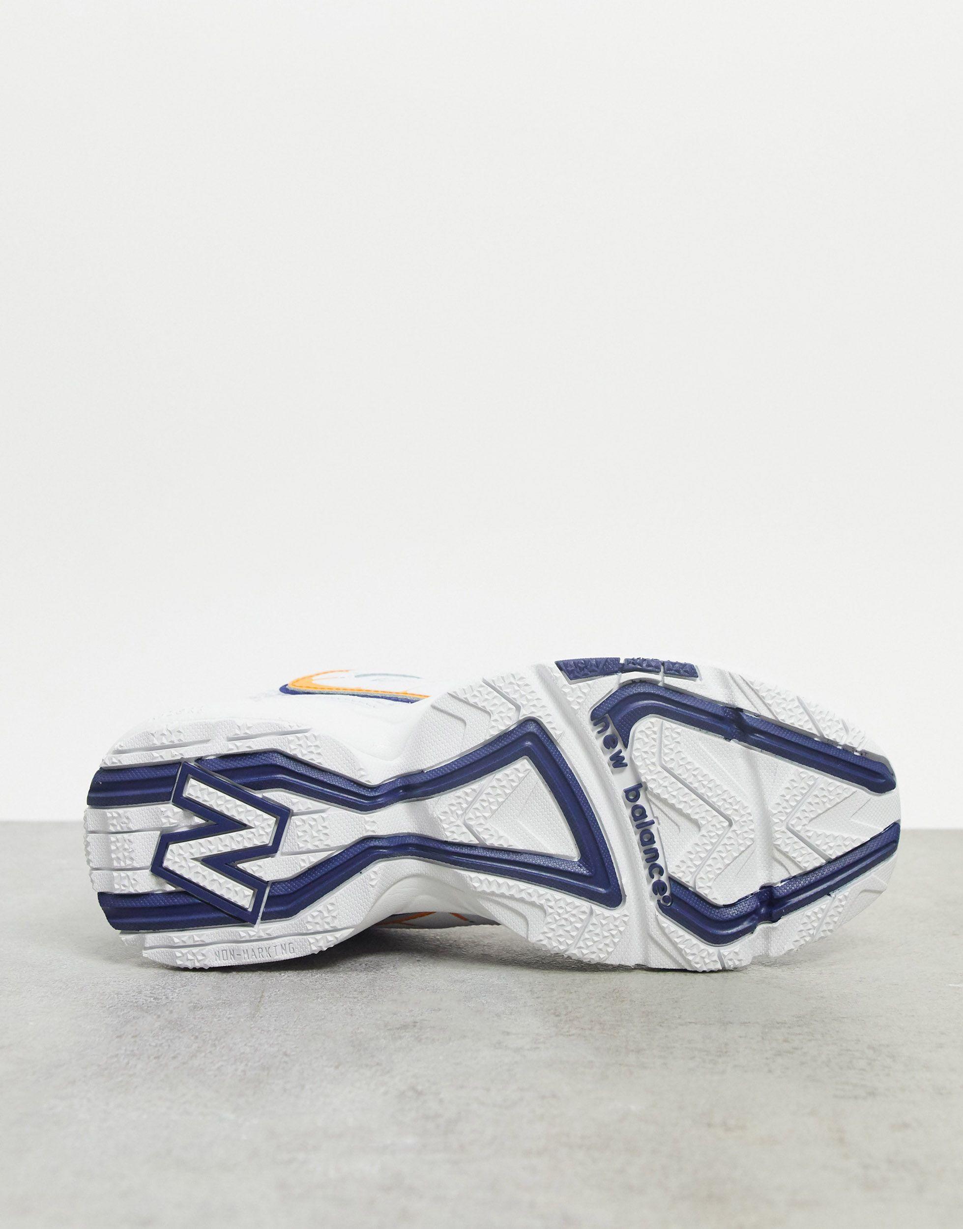 452 - Sneakers gialle e bianche da Uomo di New Balance in Bianco | Lyst