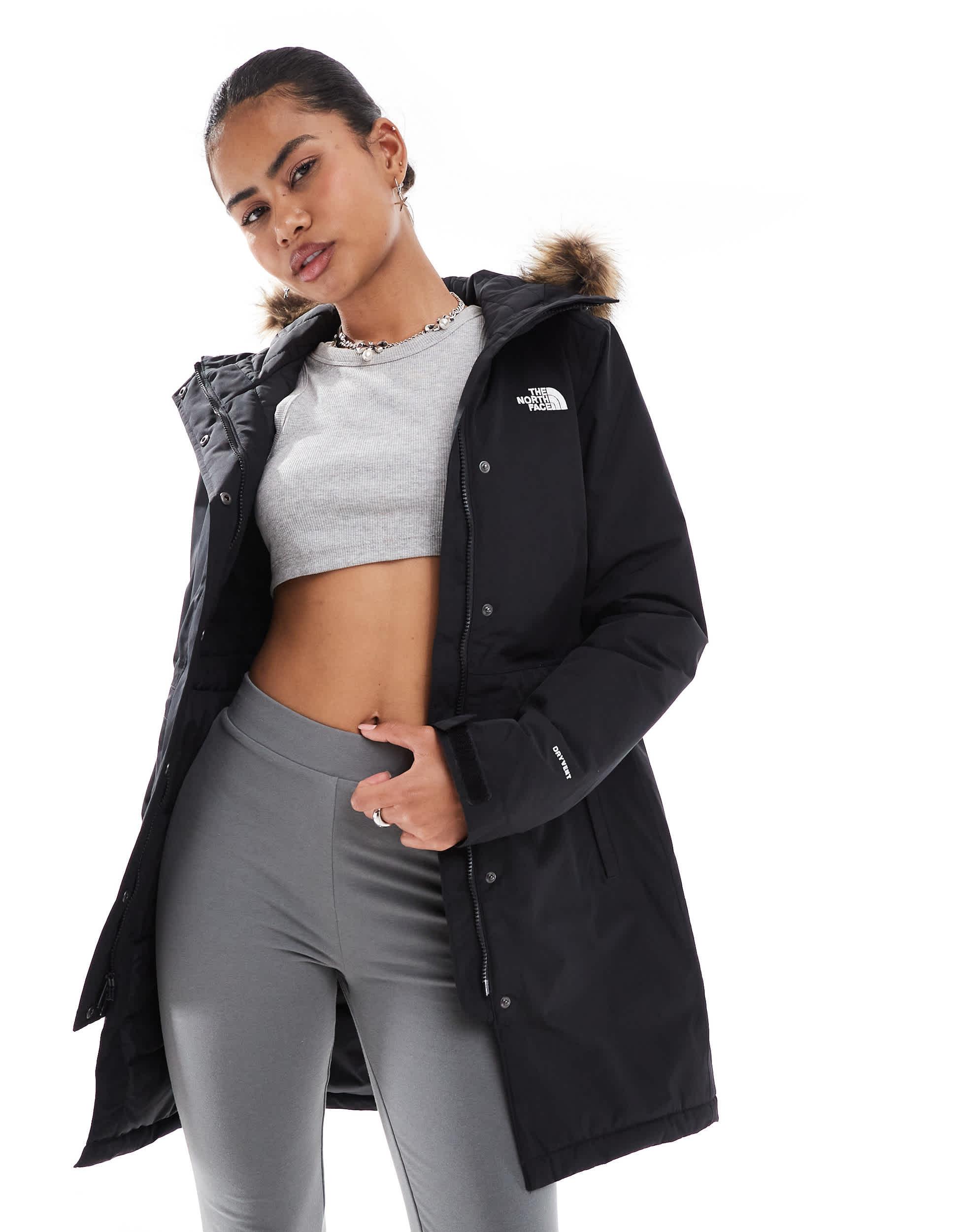 Veste north face fourrure new arrivals
