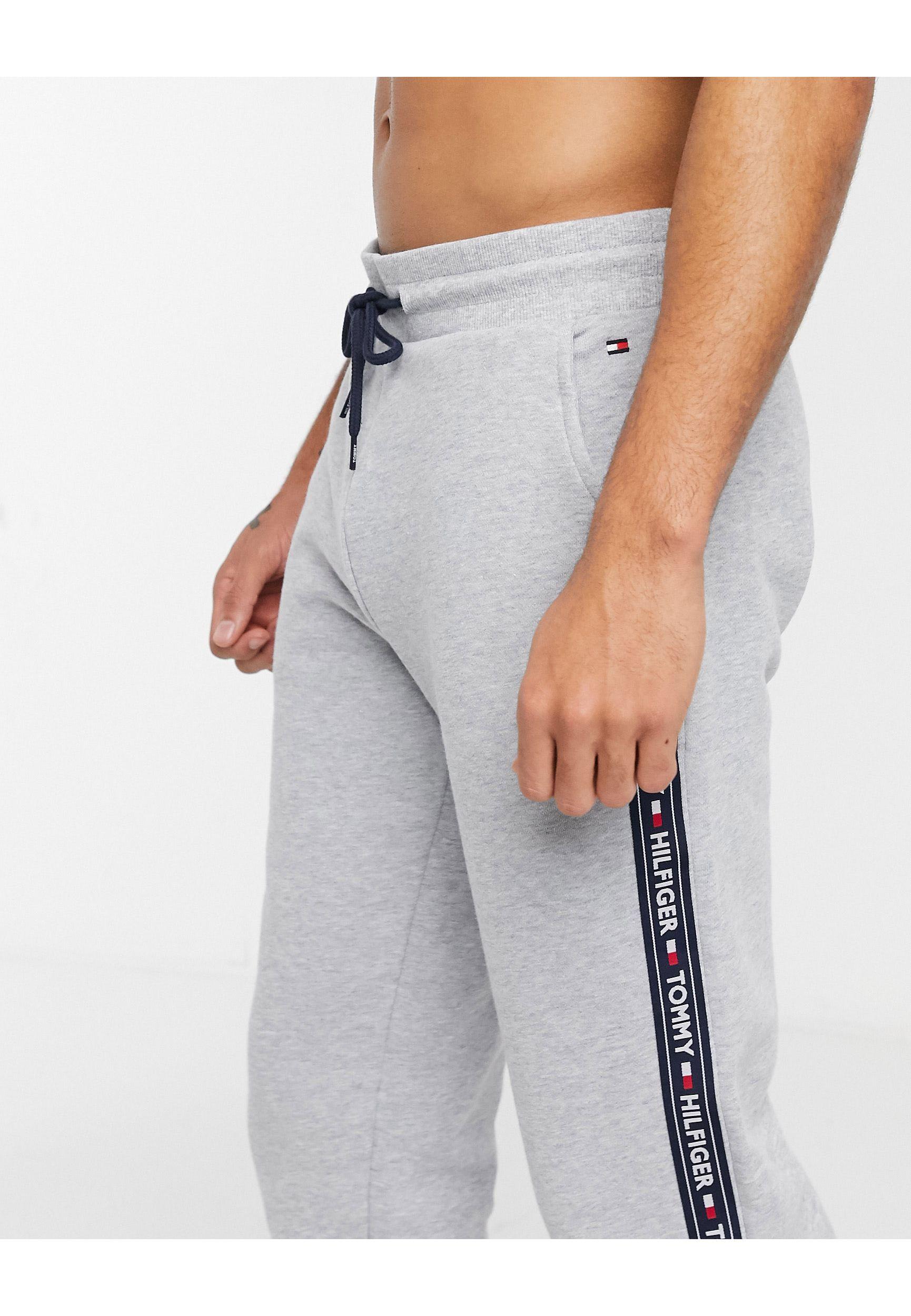 tommy hilfiger loungewear tracksuit grey
