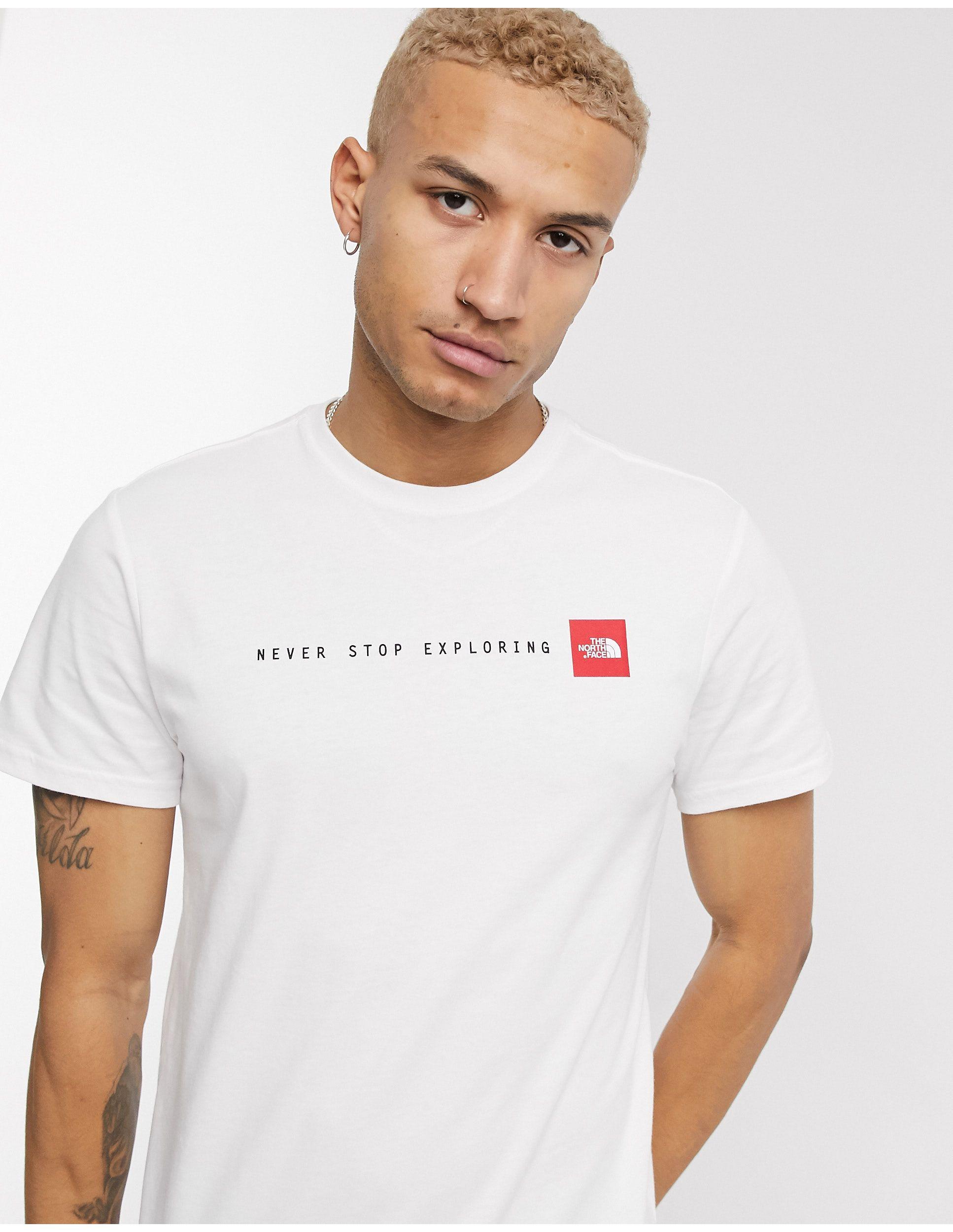 The North Face Nse T shirt in White for Men Lyst