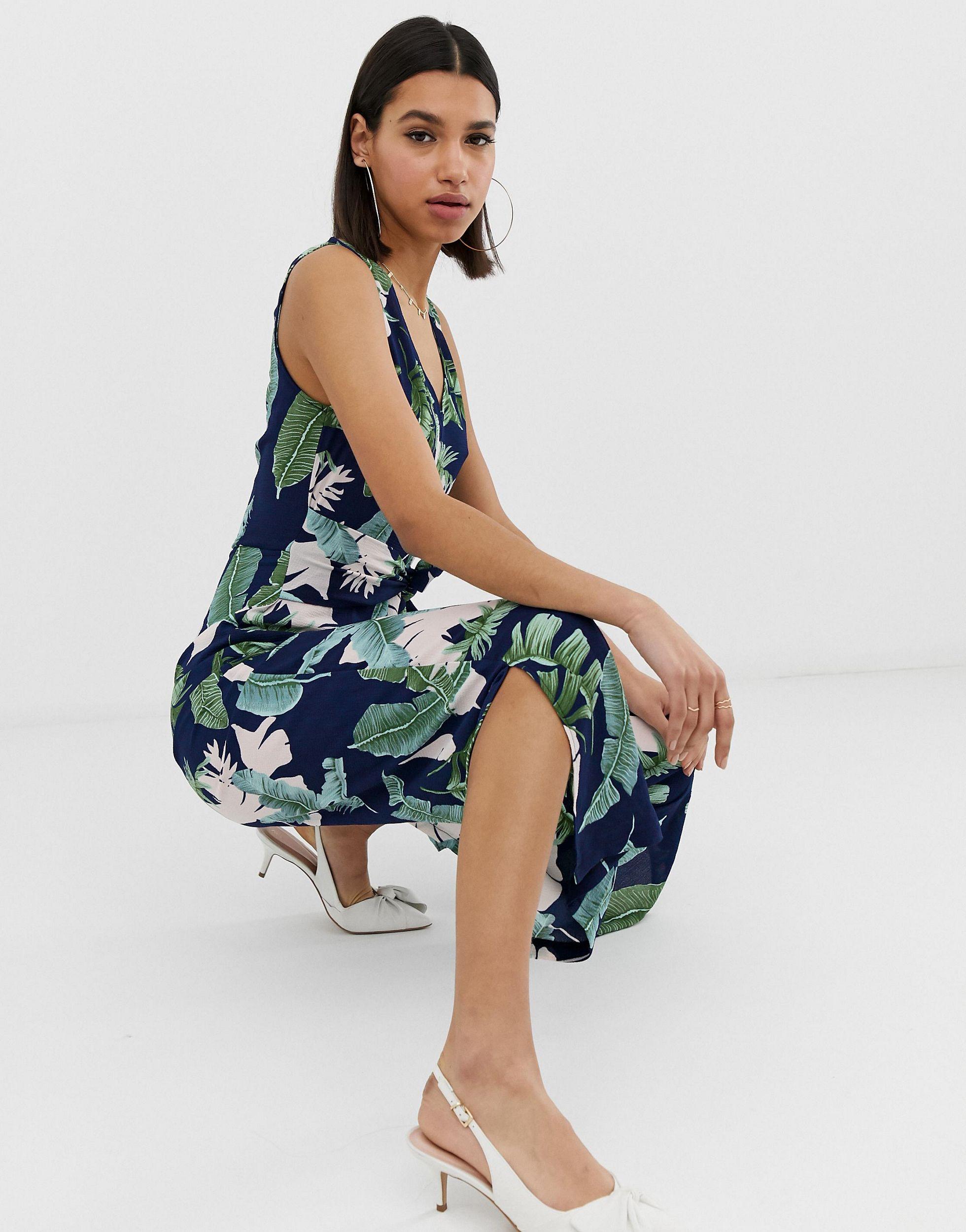 ax paris tropical jumpsuit