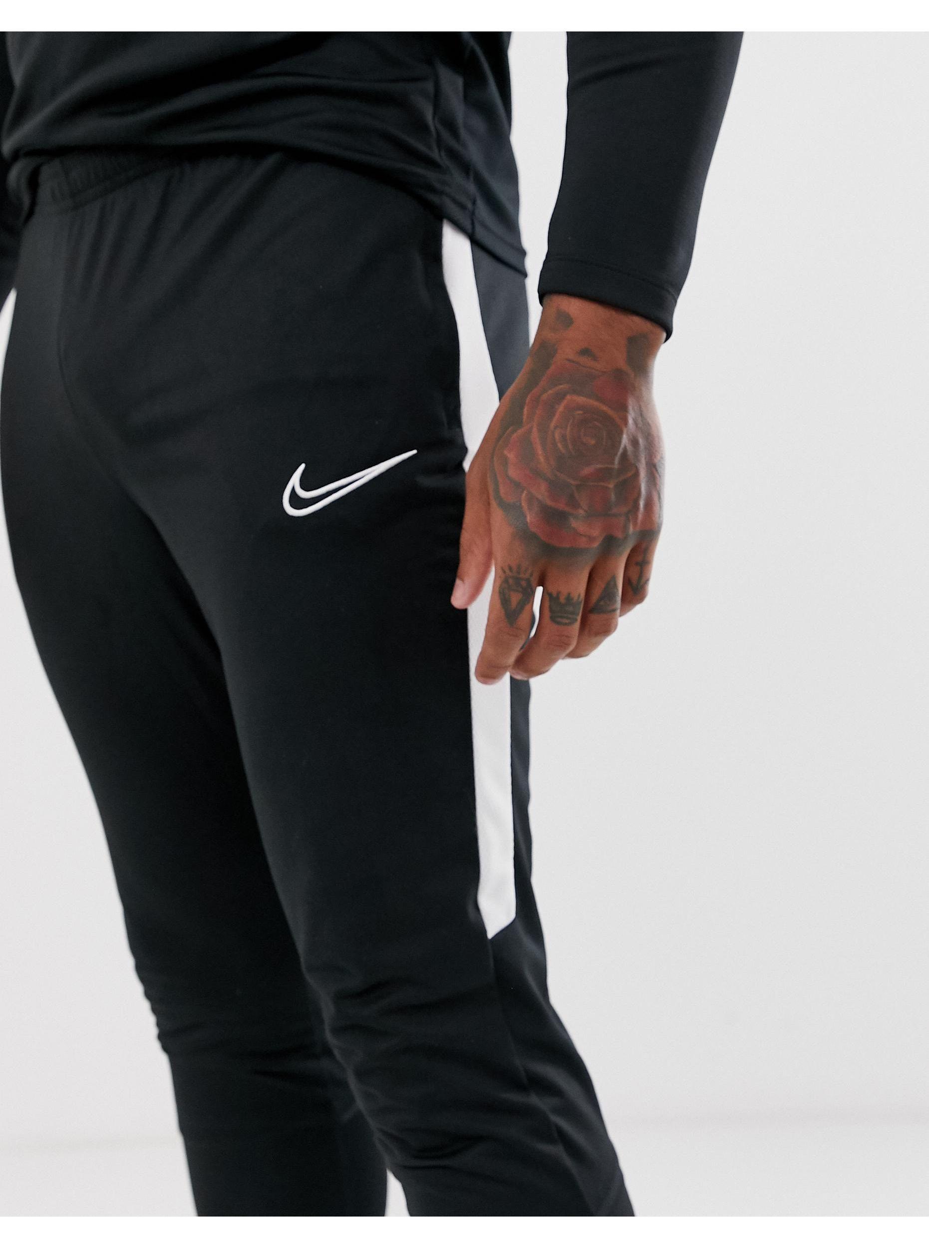 Nike Football Synthetic Nike Soccer Academy Tapered Sweatpants in Black for  Men | Lyst
