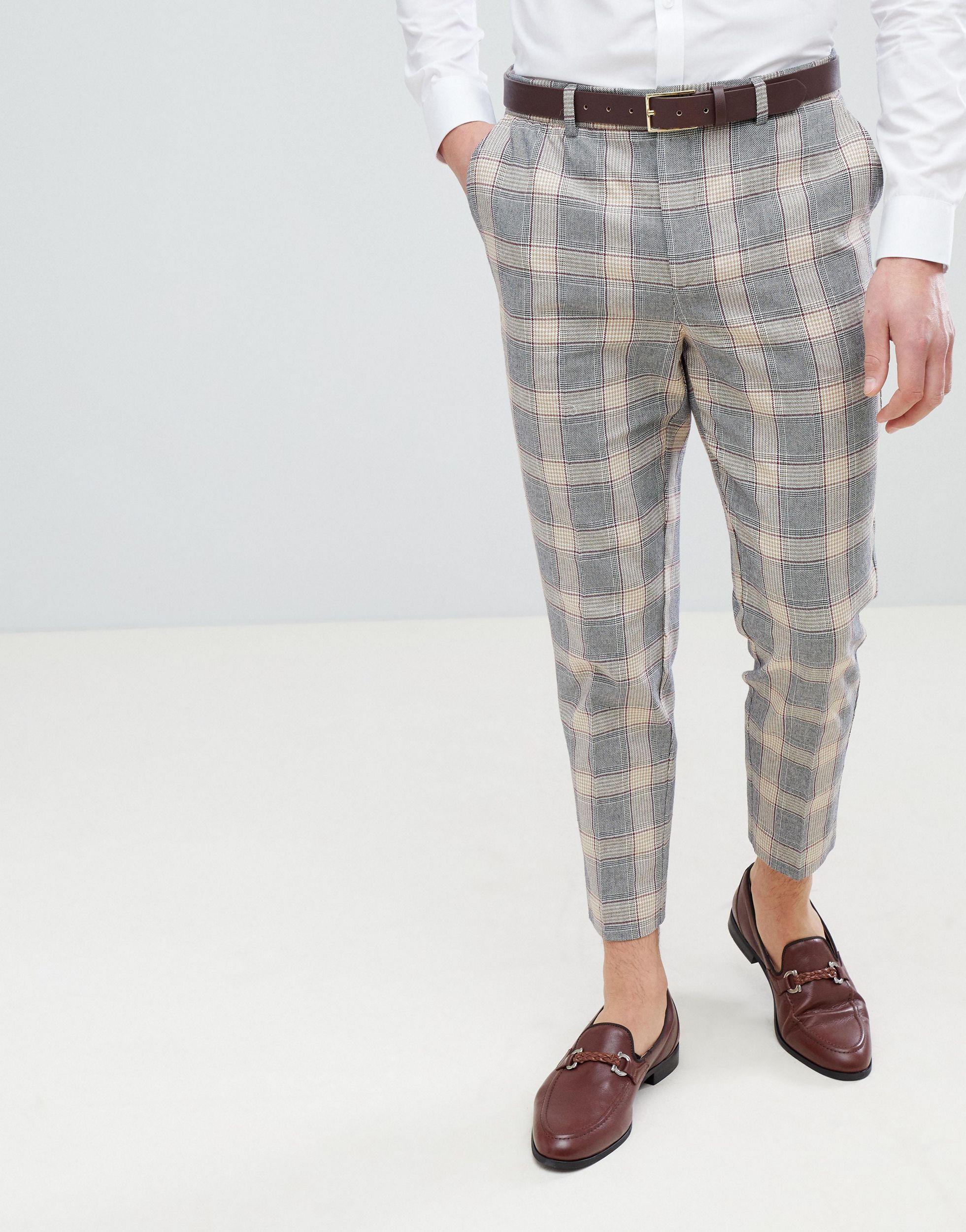 Mujer Pantalón sarga wide leg Gris | Pantalones Bershka \u003c Esperando a  Christine