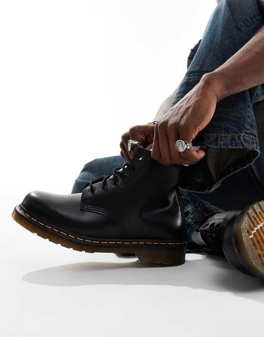 Dr martens 101 smooth 6 eye boot sale
