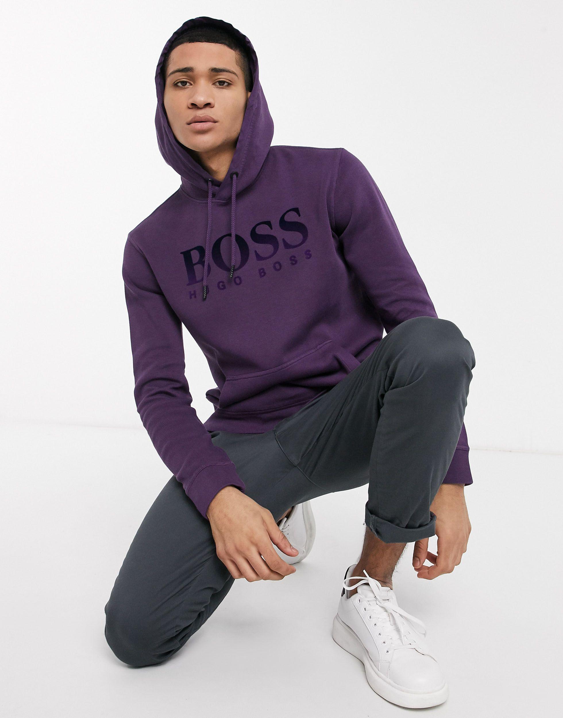 HUGO BOSS Cotton Wmarco Logo Hoody 