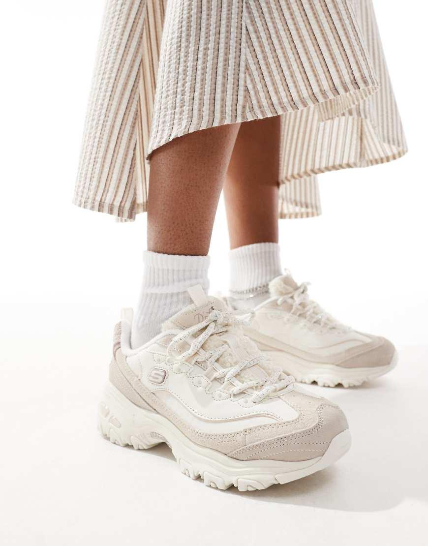 Skechers D lites Sneakers in White Lyst UK