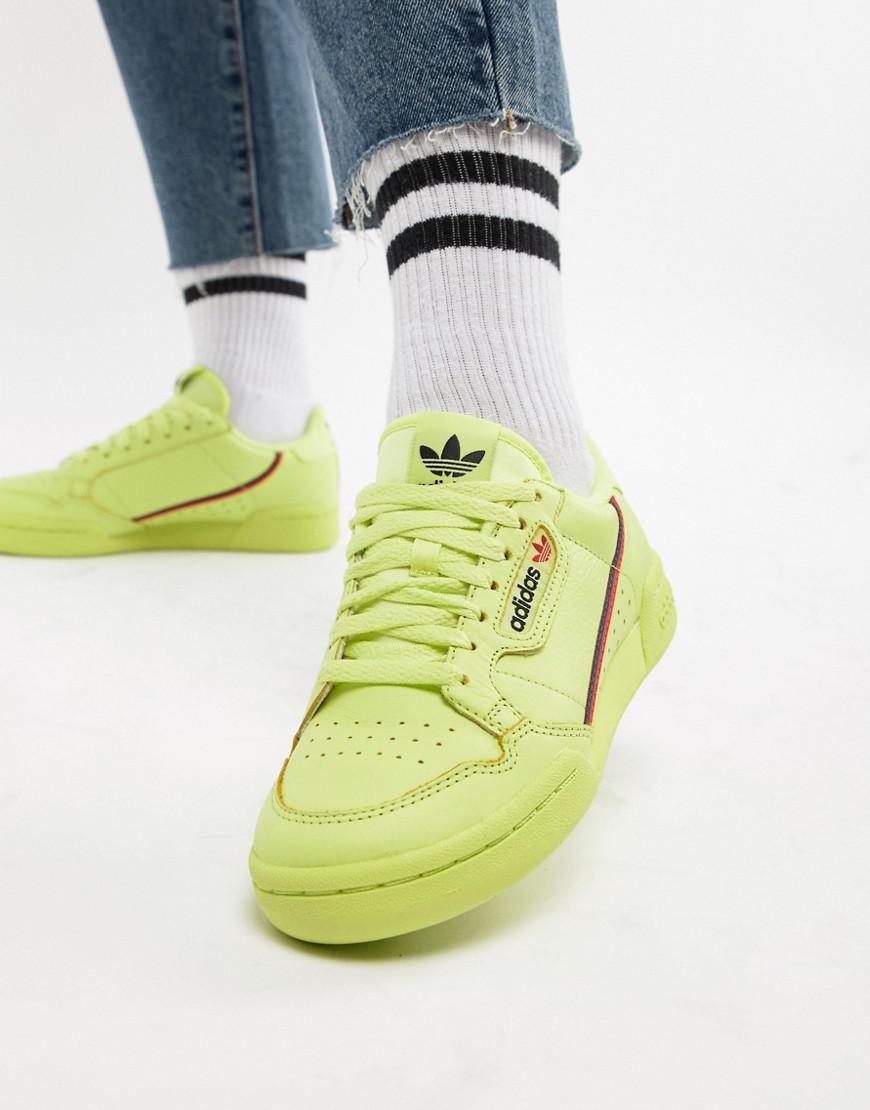 Adidas Continental 80 Frozen Yellow & Scarlet Flash Sales, GET 51% OFF,  cleavereast.ie