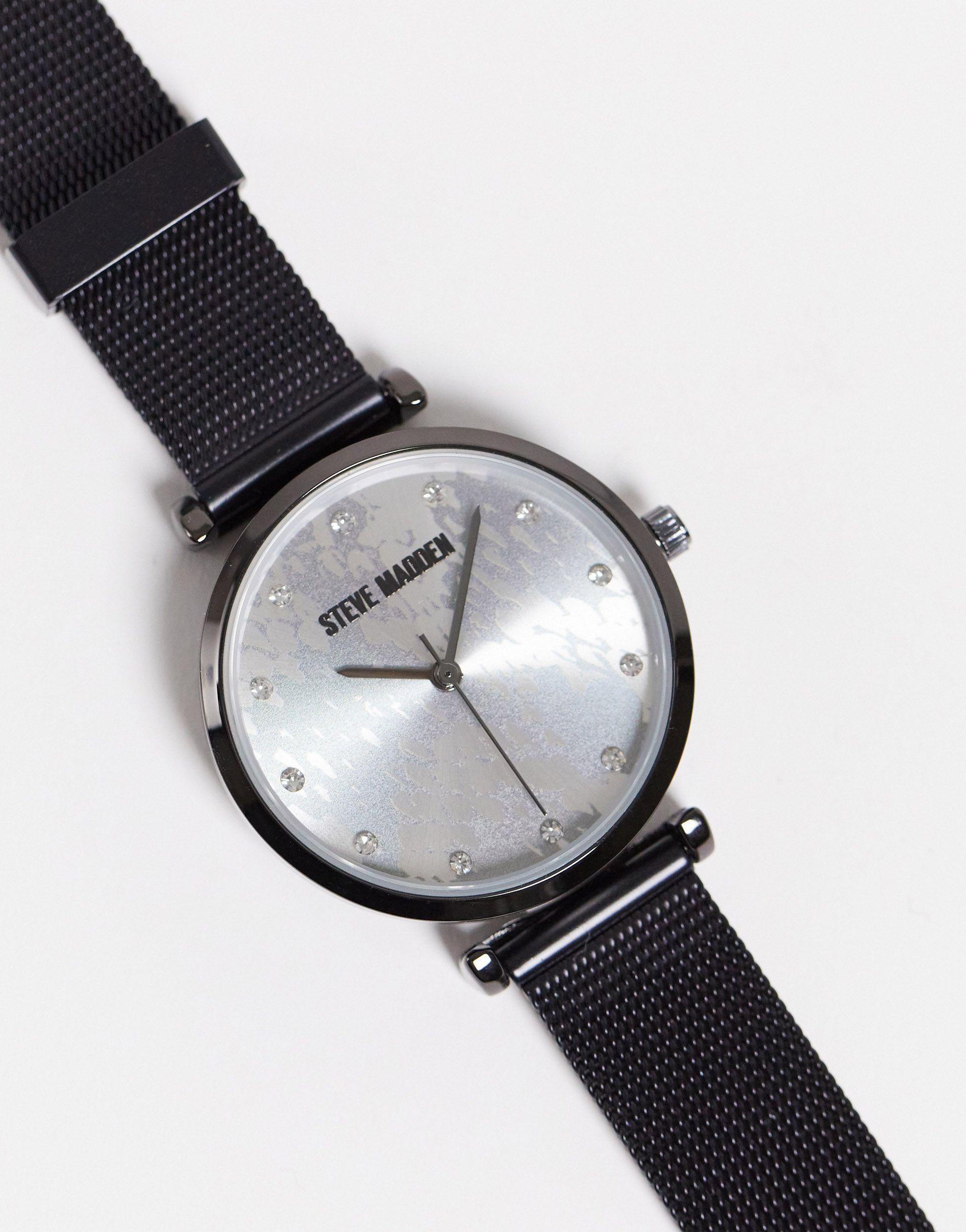 steve madden black watch
