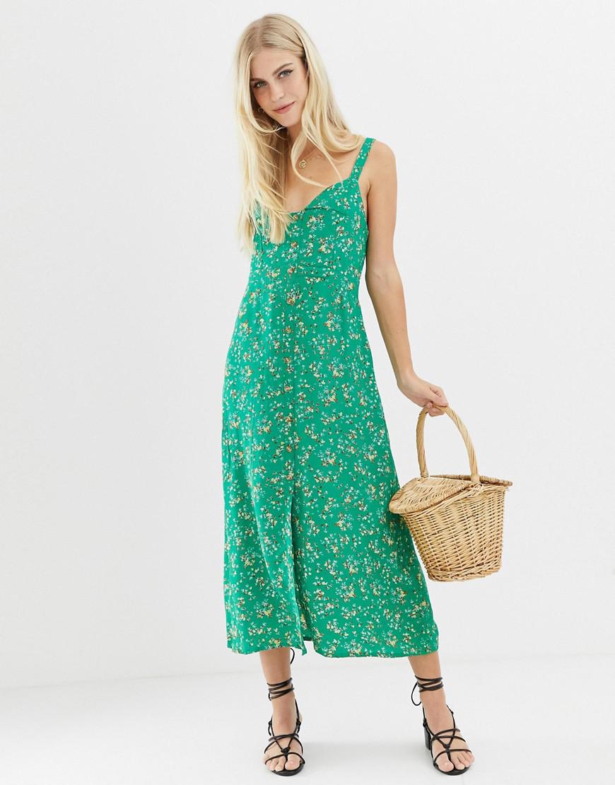faithfull green dress