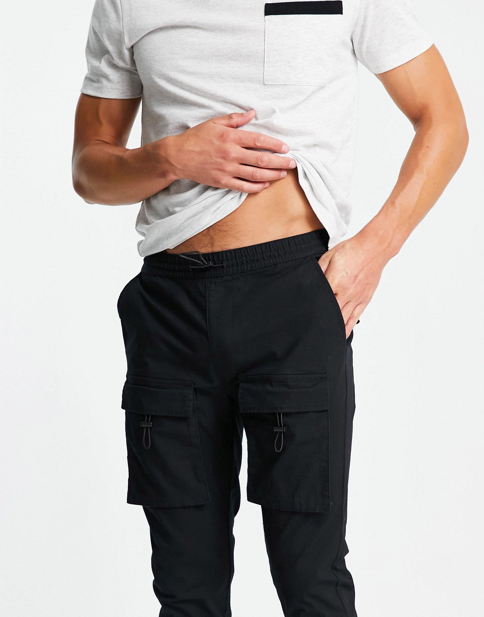 TOPMAN Skinny Front Pocket Cargo 