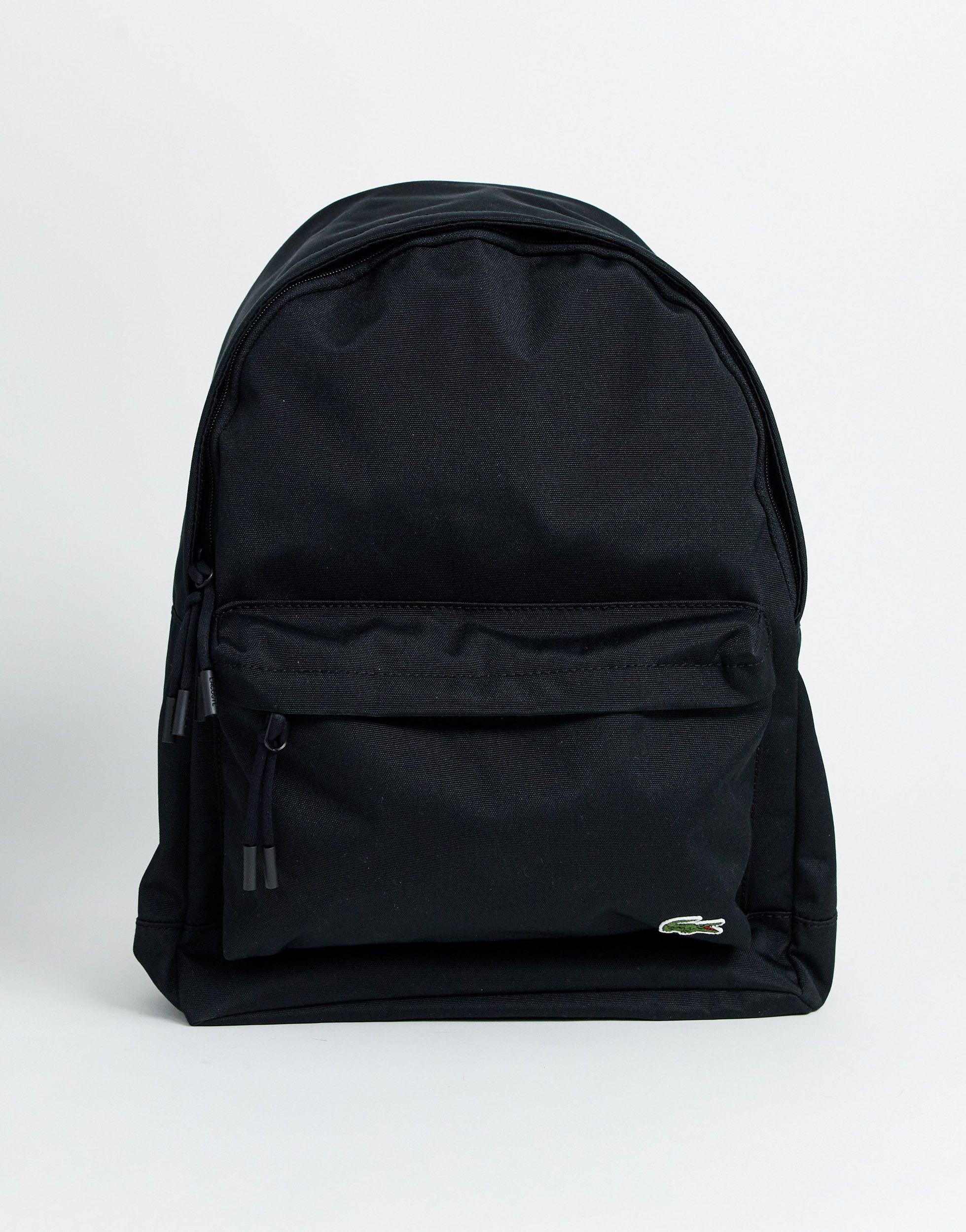 lacoste laptop backpack