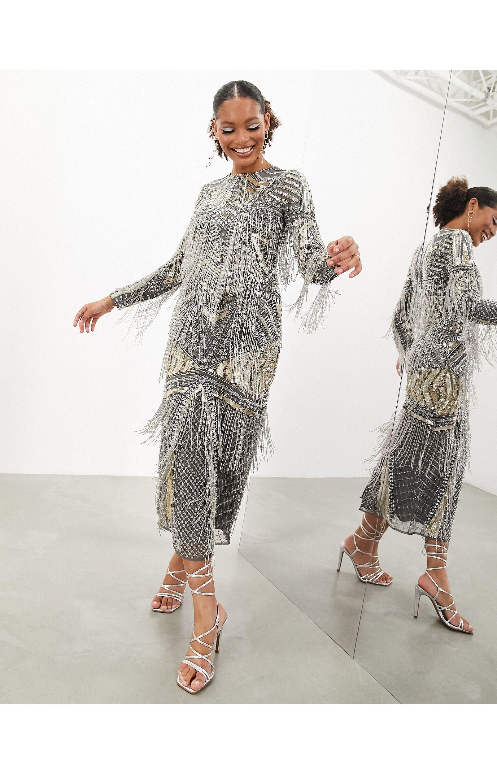 asos design fringe mesh strappy midi bodycon dress Asos Design Fringe Mesh Strappy Midi Bodycon Dress Asos Fringe Mesh Strappy  Maxi Bodycon Dress Top