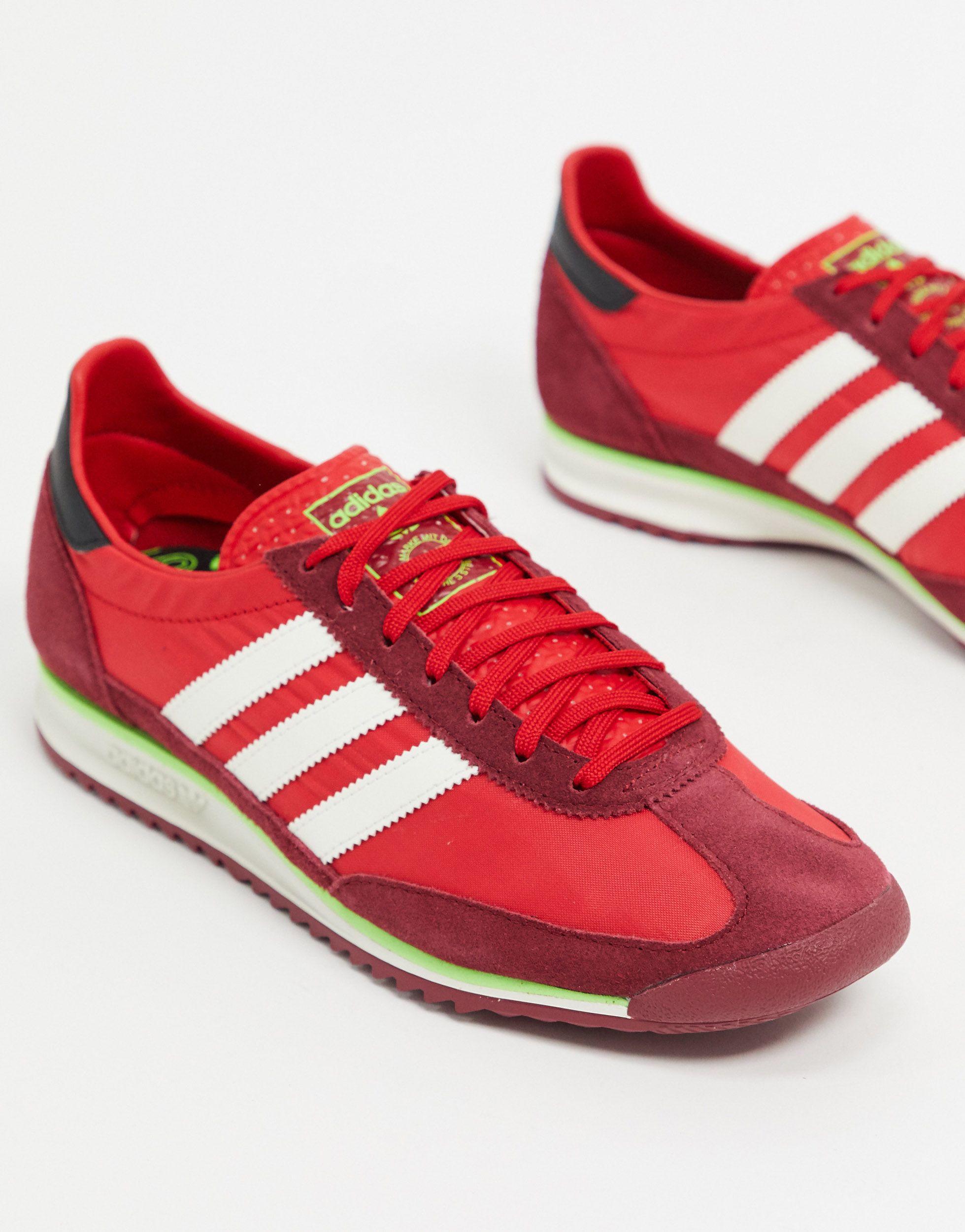 Adidas Sl72 Adidas Superstar Red Asos Adidas Originals Sl 72