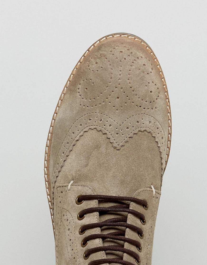 frank wright brogue boots