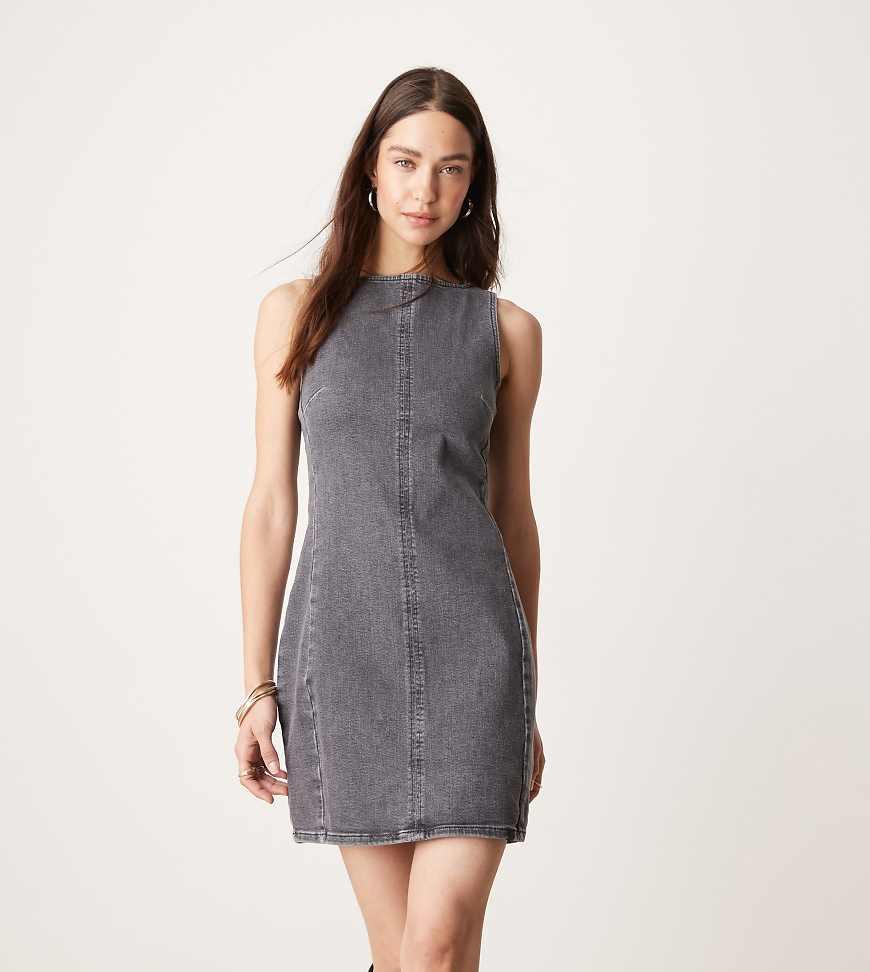 Calvin klein grey dress best sale