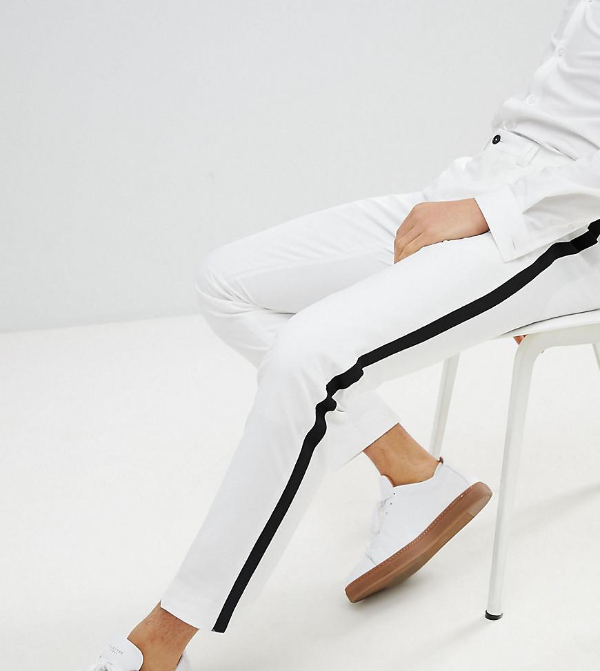 Pantalon noir avec bande blanche homme sales