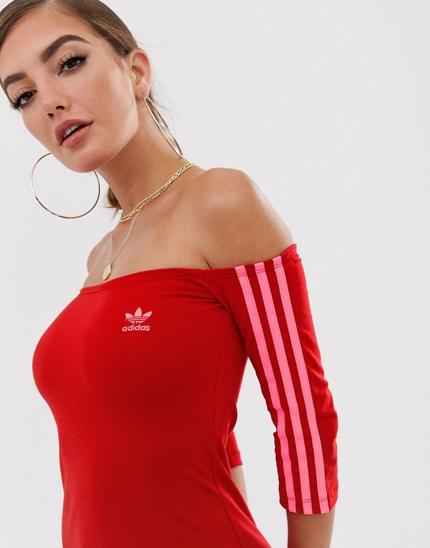 adidas bardot dress