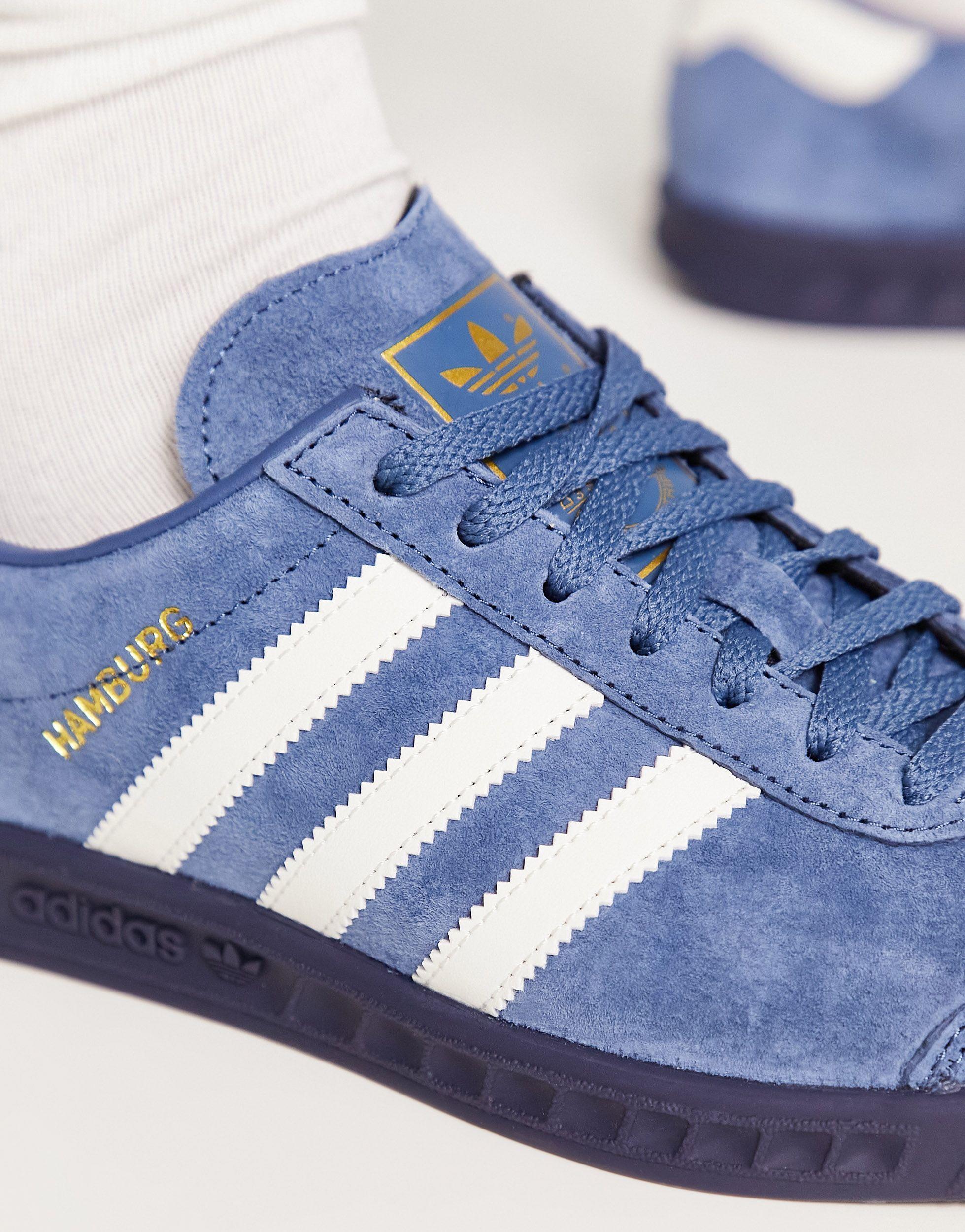 Hamburg sneakers con suola di adidas Originals in Blu Lyst