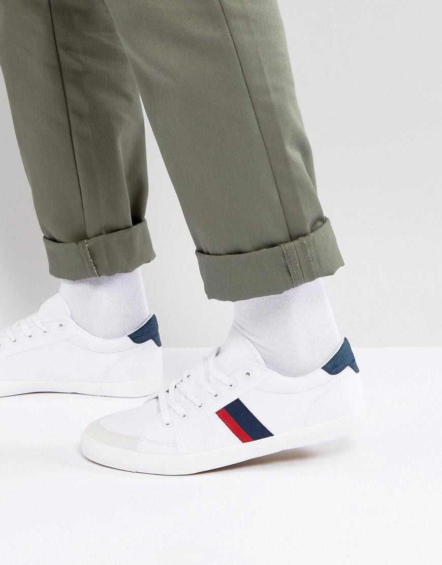 pull and bear white shoes