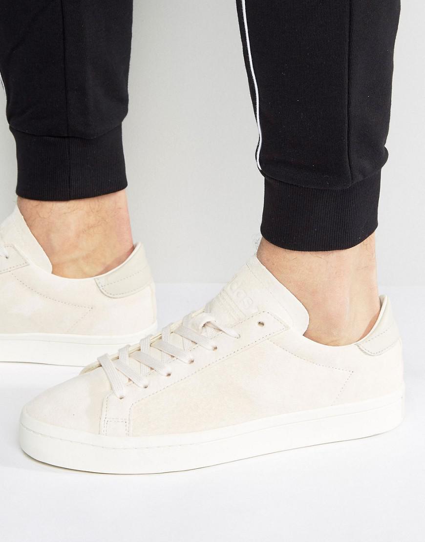 Lyst adidas Originals Court Vantage zapatilla en Marrón bb0128 en Lyst adidas Originals Court Vantage zapatilla en Marrón bb0128 en